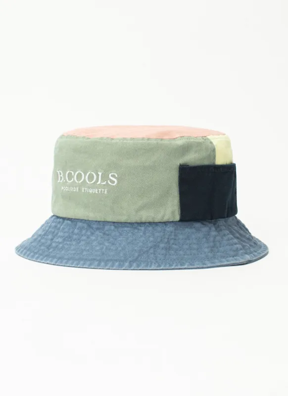 Bucket Hat Colour Block sold by Barney Cools