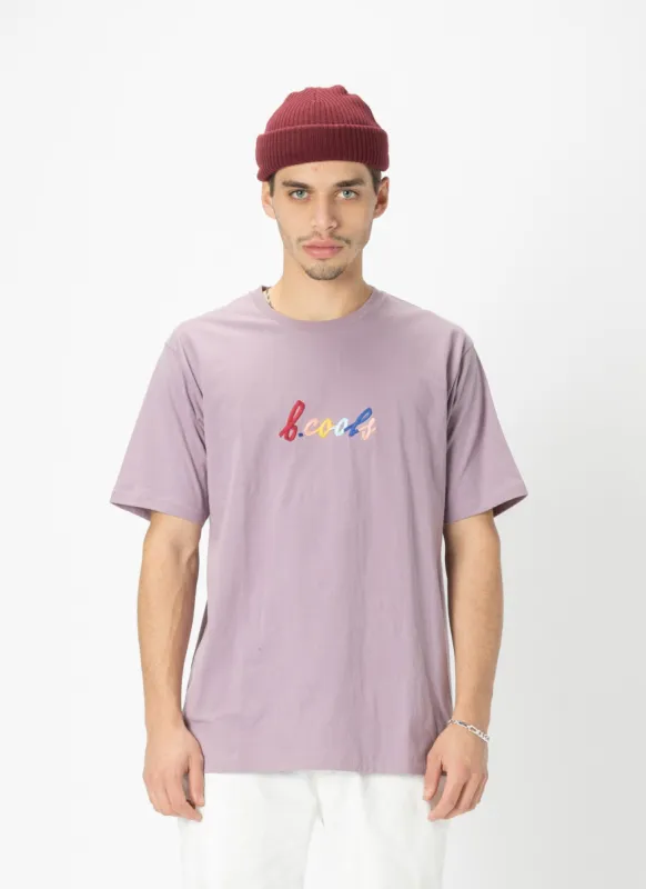 B.Cools Embro Tee Vintage Lilac sold by Barney Cools