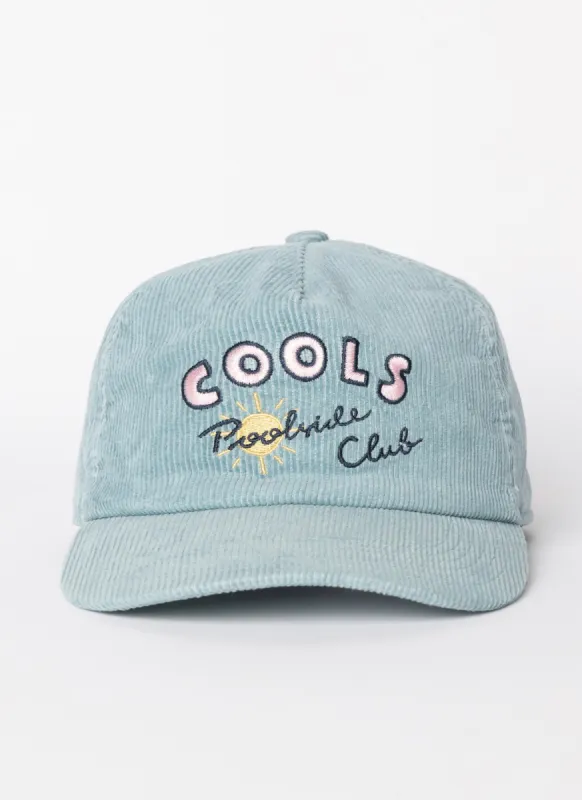 Poolside Cap Blue Cord sold by Barney Cools