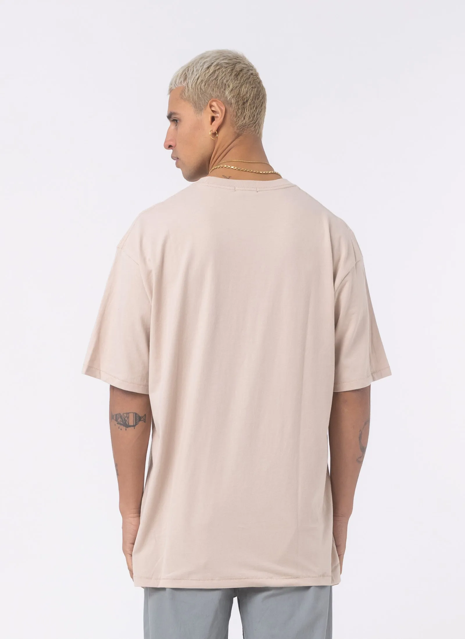 College Homie Tee Sepia sold by Barney Cools product image thumbnail 5