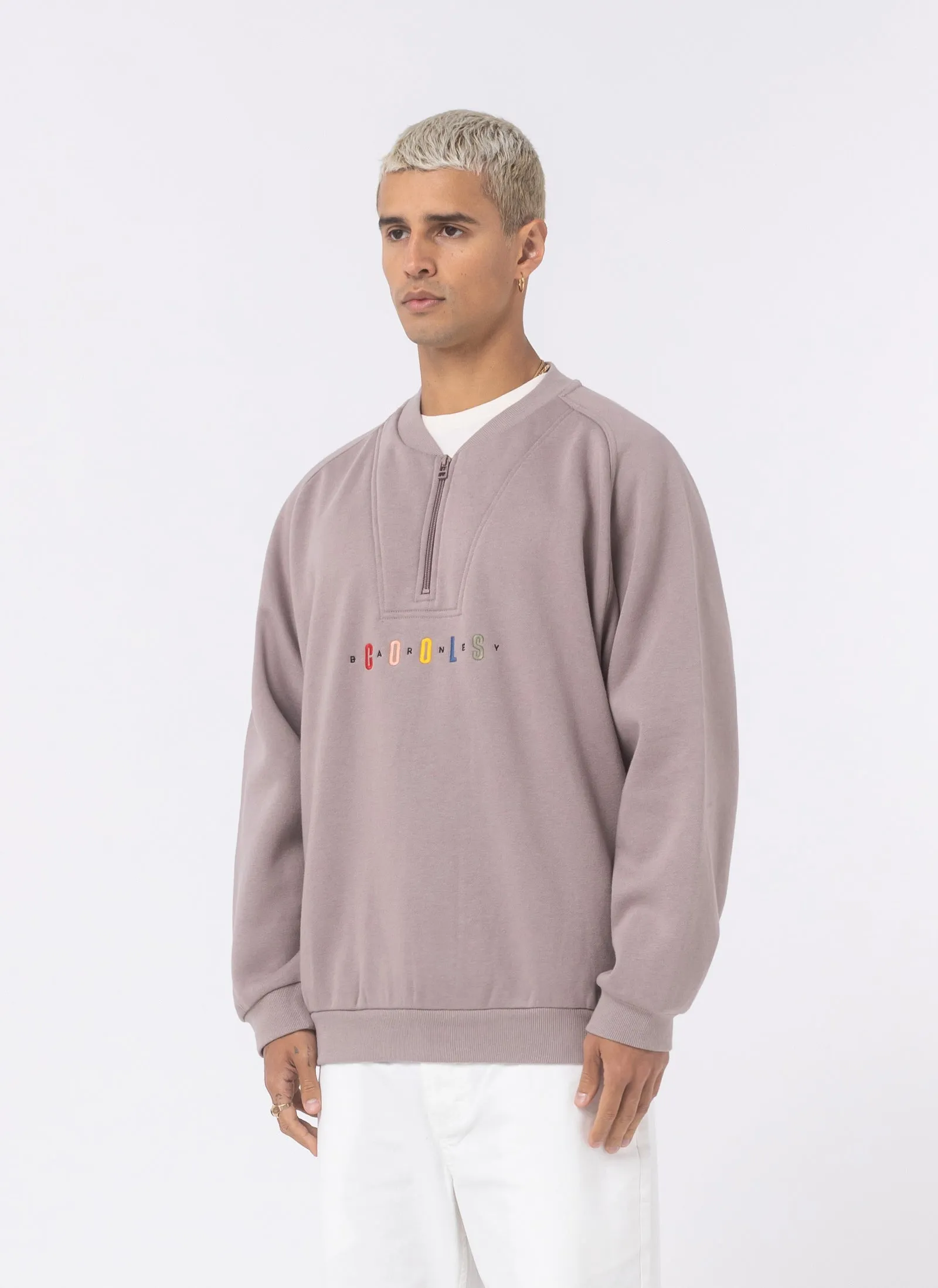 Athletique Sweatshirt Smoke sold by Barney Cools product image thumbnail 3