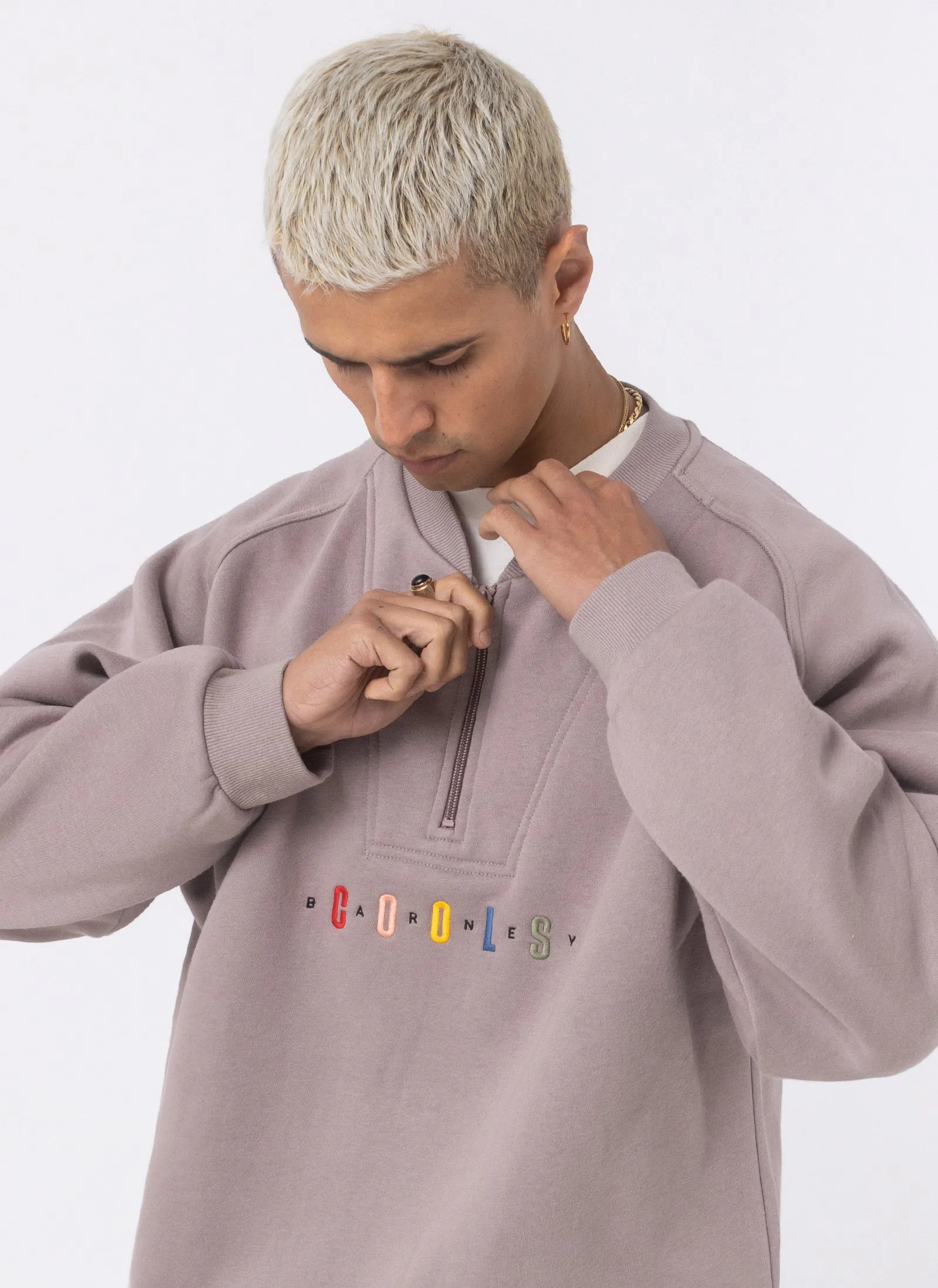 Athletique Sweatshirt Smoke sold by Barney Cools product image thumbnail 4