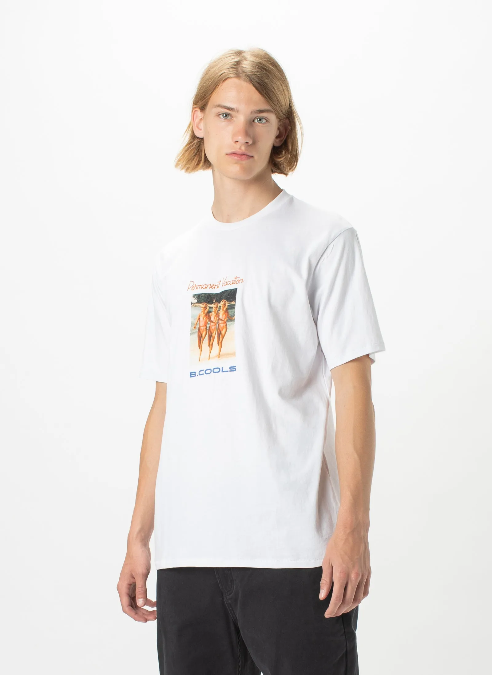 Postcard Tee White sold by Barney Cools product image thumbnail 3