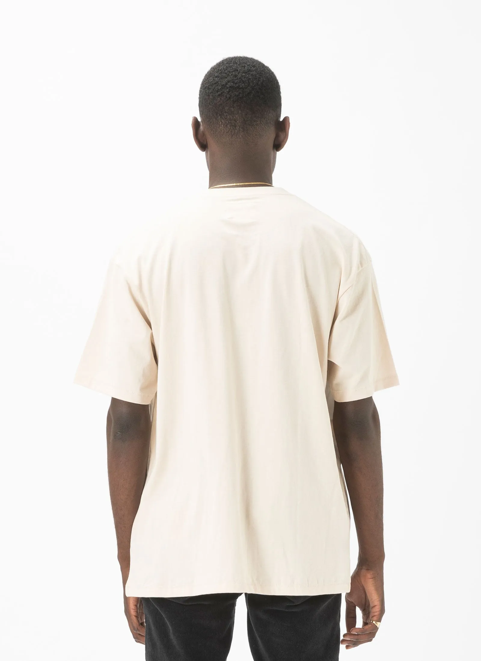 Leisure Club Homie Tee Stone sold by Barney Cools product image thumbnail 5