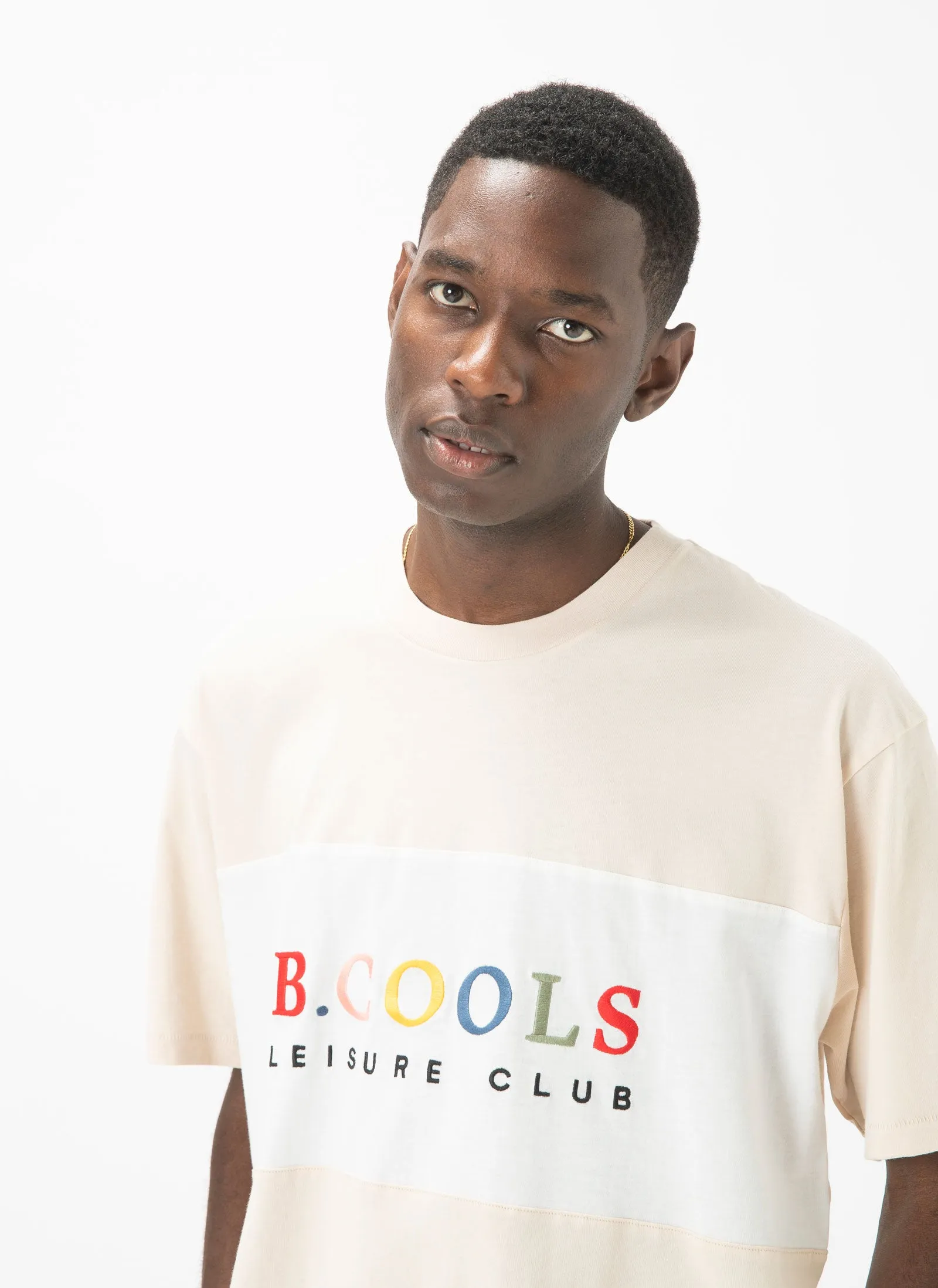 Leisure Club Homie Tee Stone sold by Barney Cools product image thumbnail 3