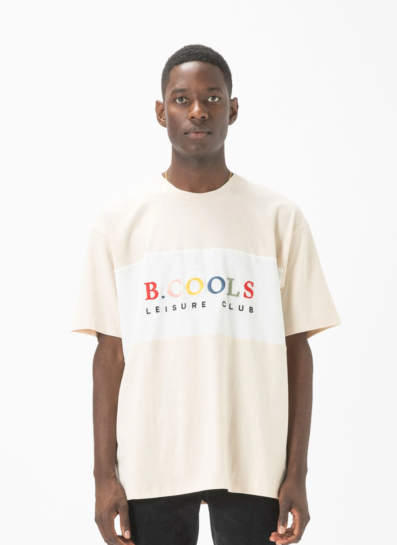 Leisure Club Homie Tee Stone sold by Barney Cools