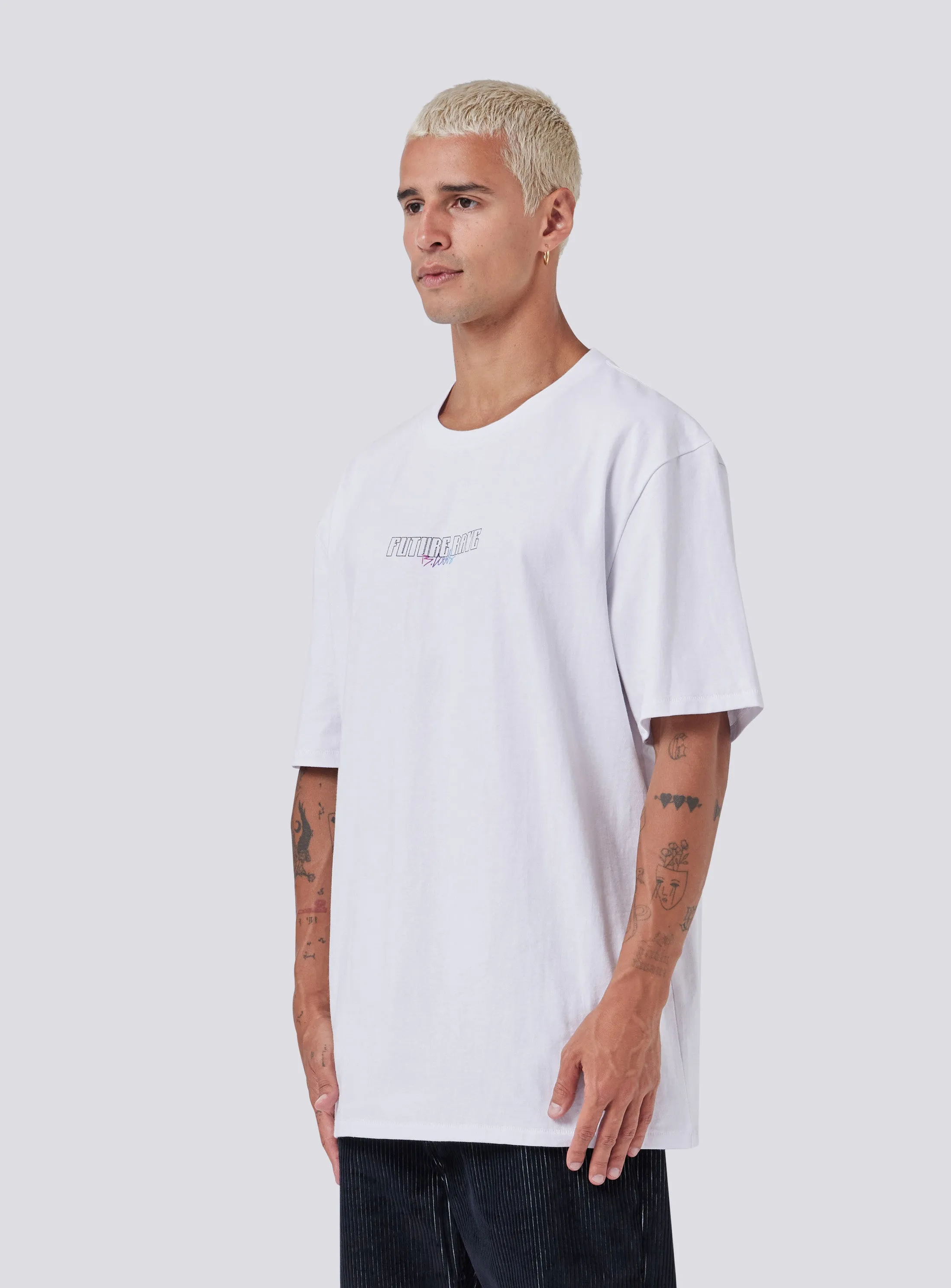 Cyber Homie Tee White sold by Barney Cools product image thumbnail 4