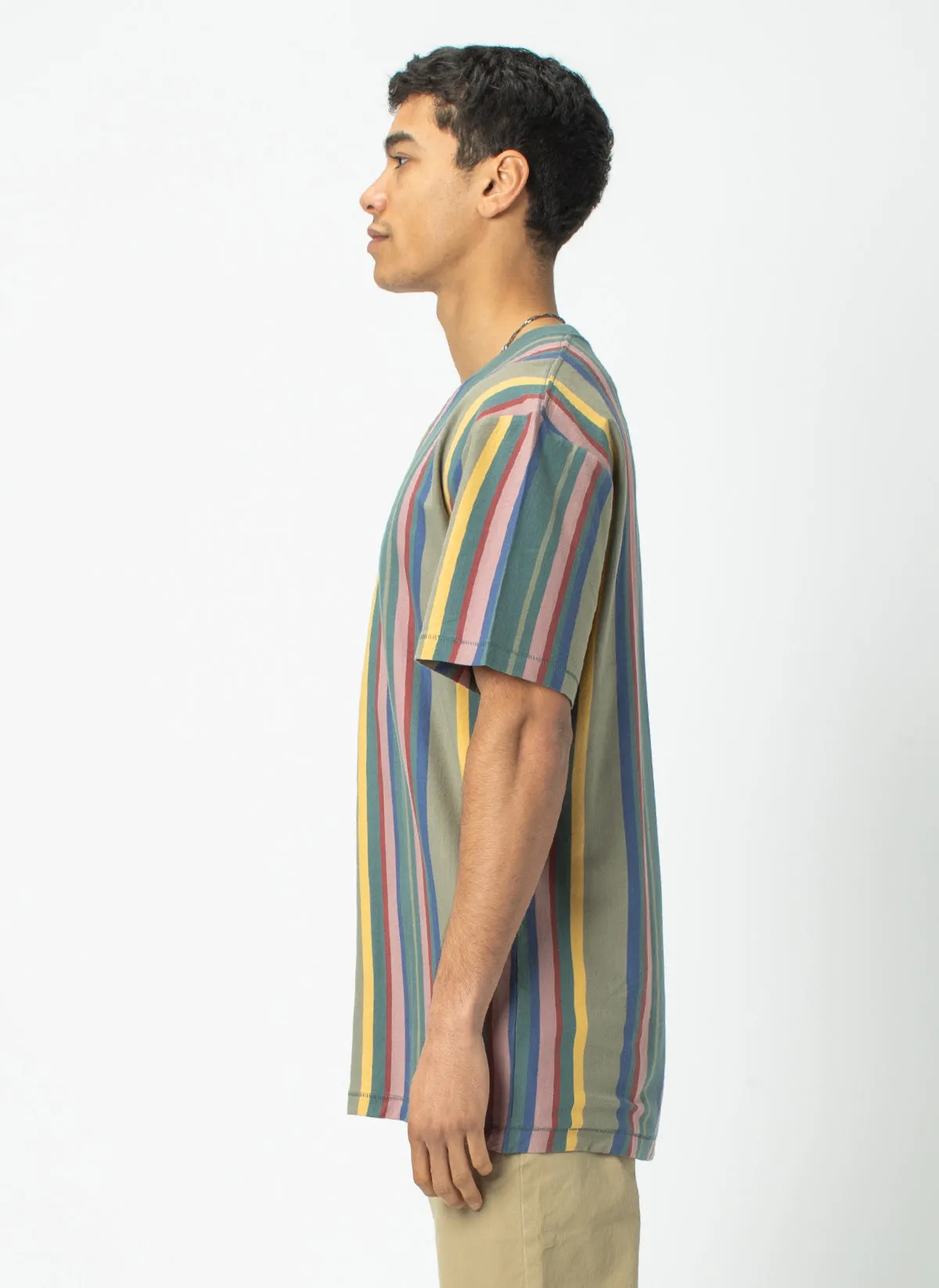 Homie Tee Heritage Vert Stripe sold by Barney Cools product image thumbnail 4