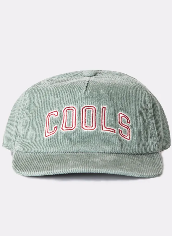 College Cap Teal Corduroy sold by Barney Cools