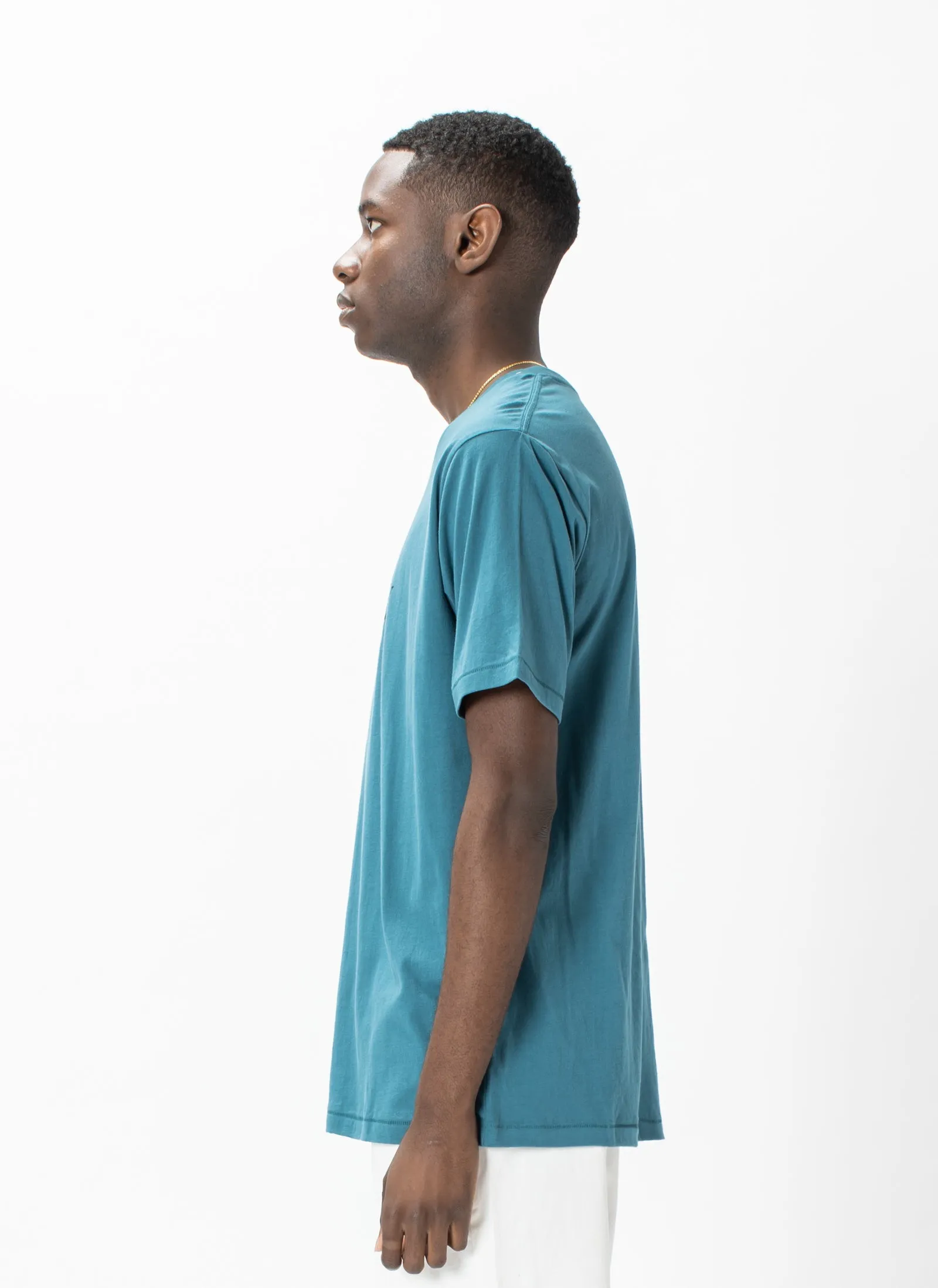 Colour Script Tee Teal sold by Barney Cools product image thumbnail 4