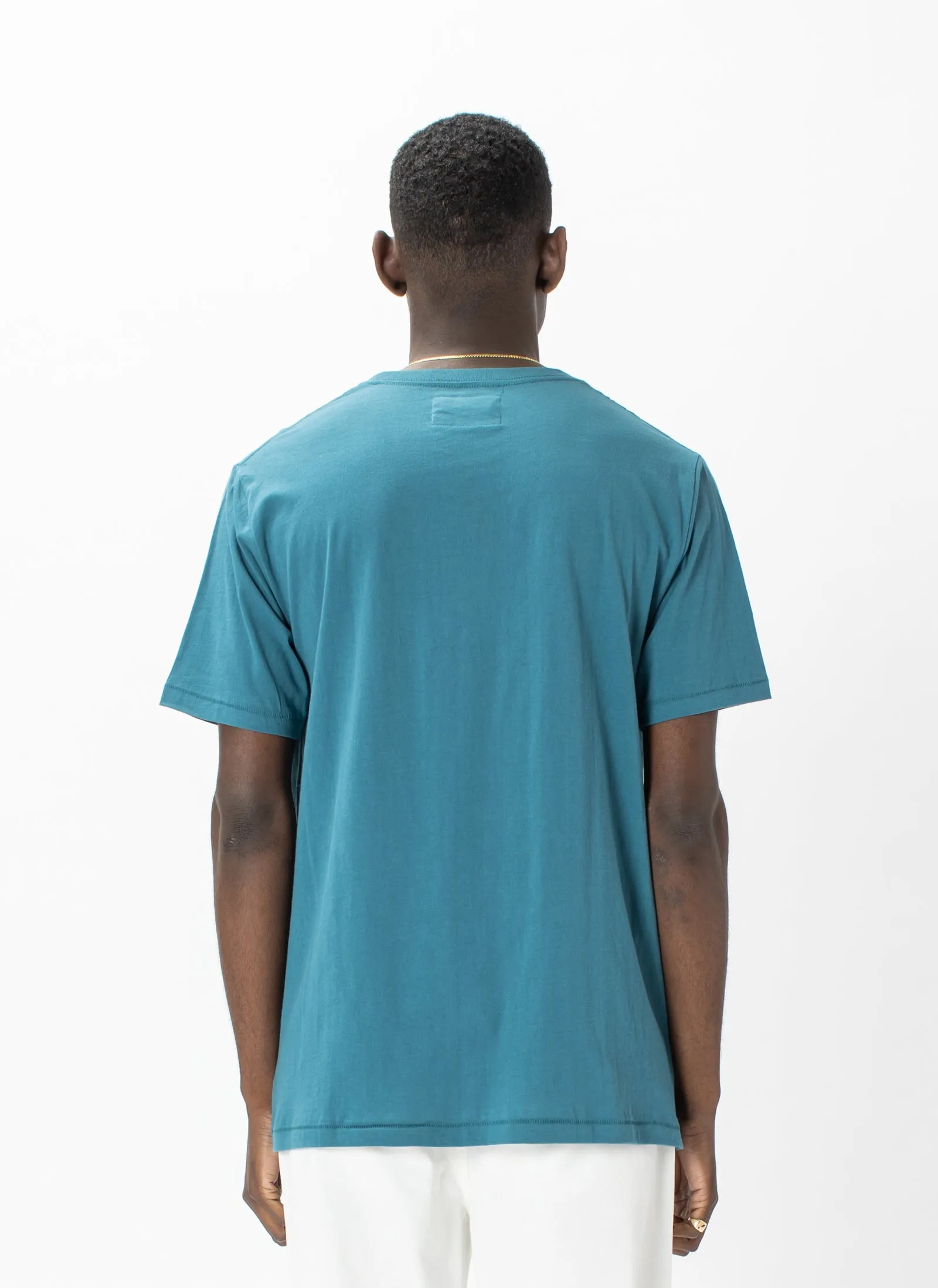 Colour Script Tee Teal sold by Barney Cools product image thumbnail 5