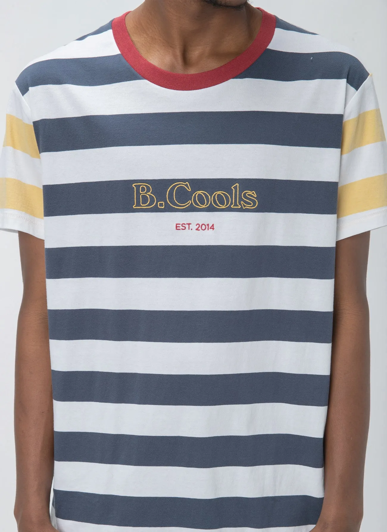 B.Cools Heritage Tee Navy Stripe sold by Barney Cools product image thumbnail 2