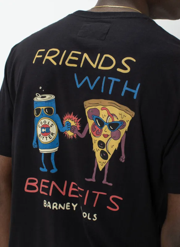 Friends Tee Black sold by Barney Cools