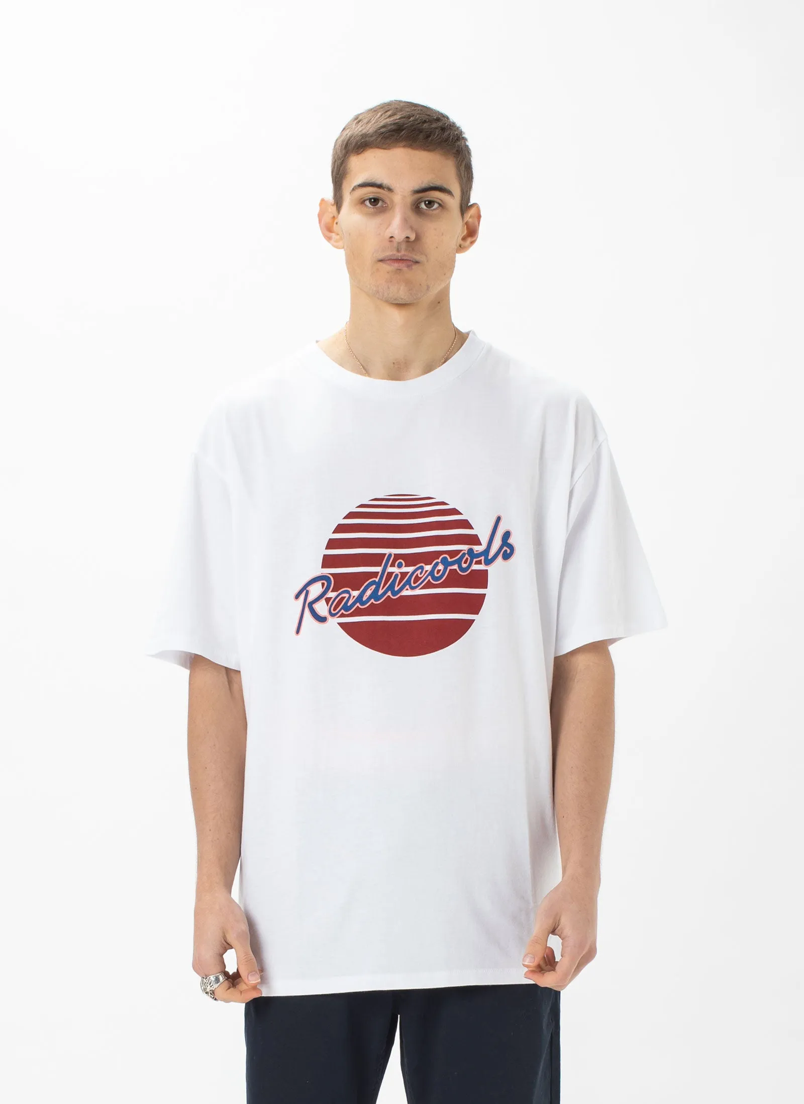 Radicools Homie Tee White sold by Barney Cools