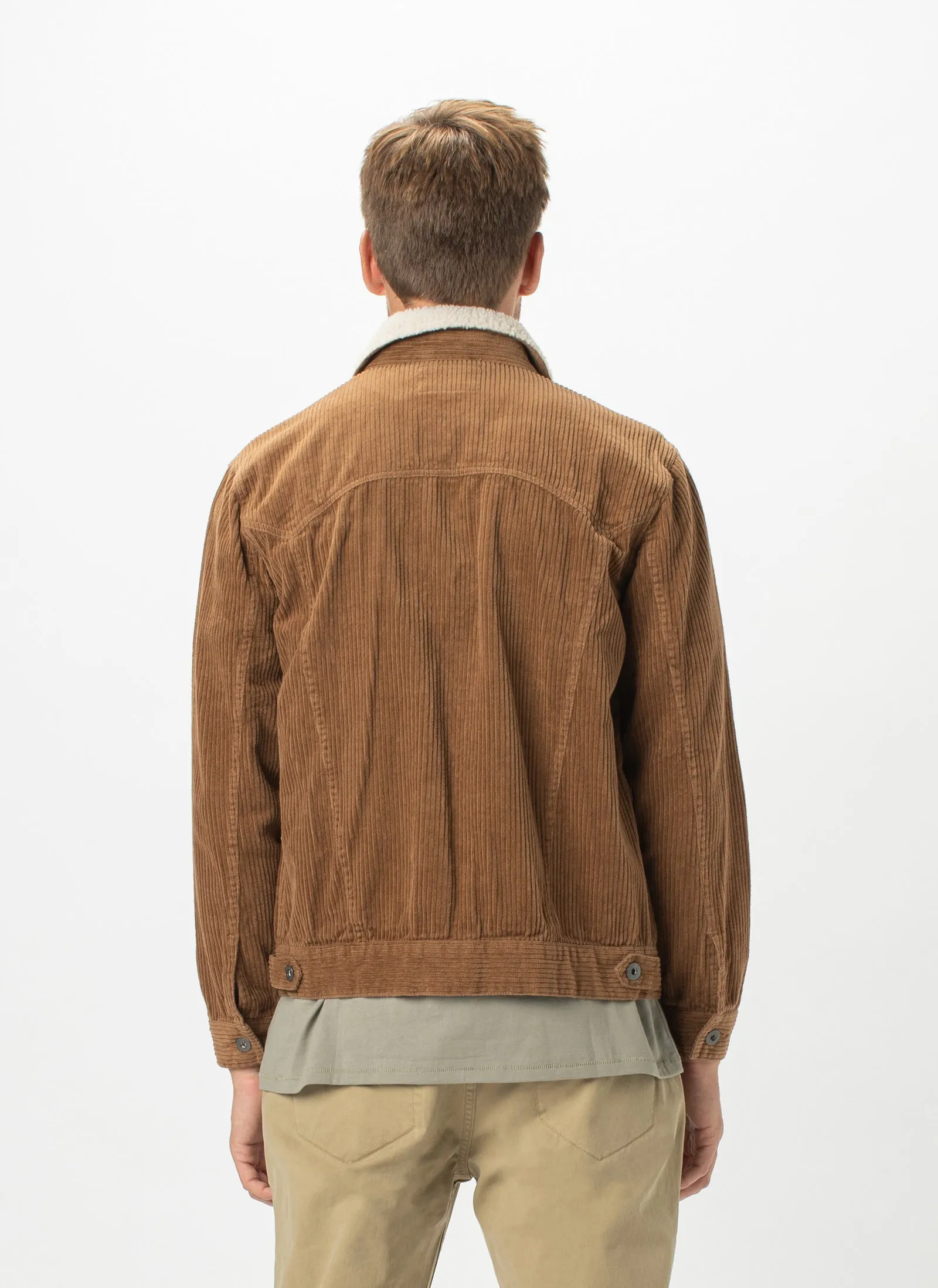 B.Rigid Sherpa Collar Jacket Clay Cord sold by Barney Cools product image thumbnail 5
