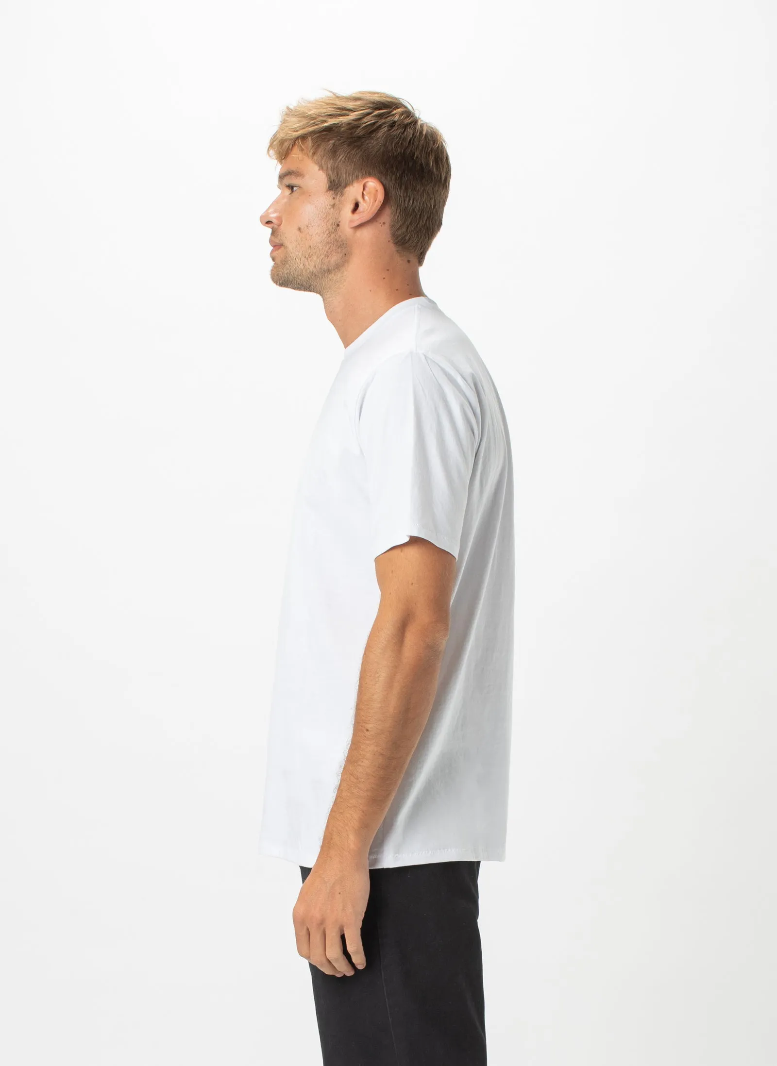 Cools Embro Tee White sold by Barney Cools product image thumbnail 4