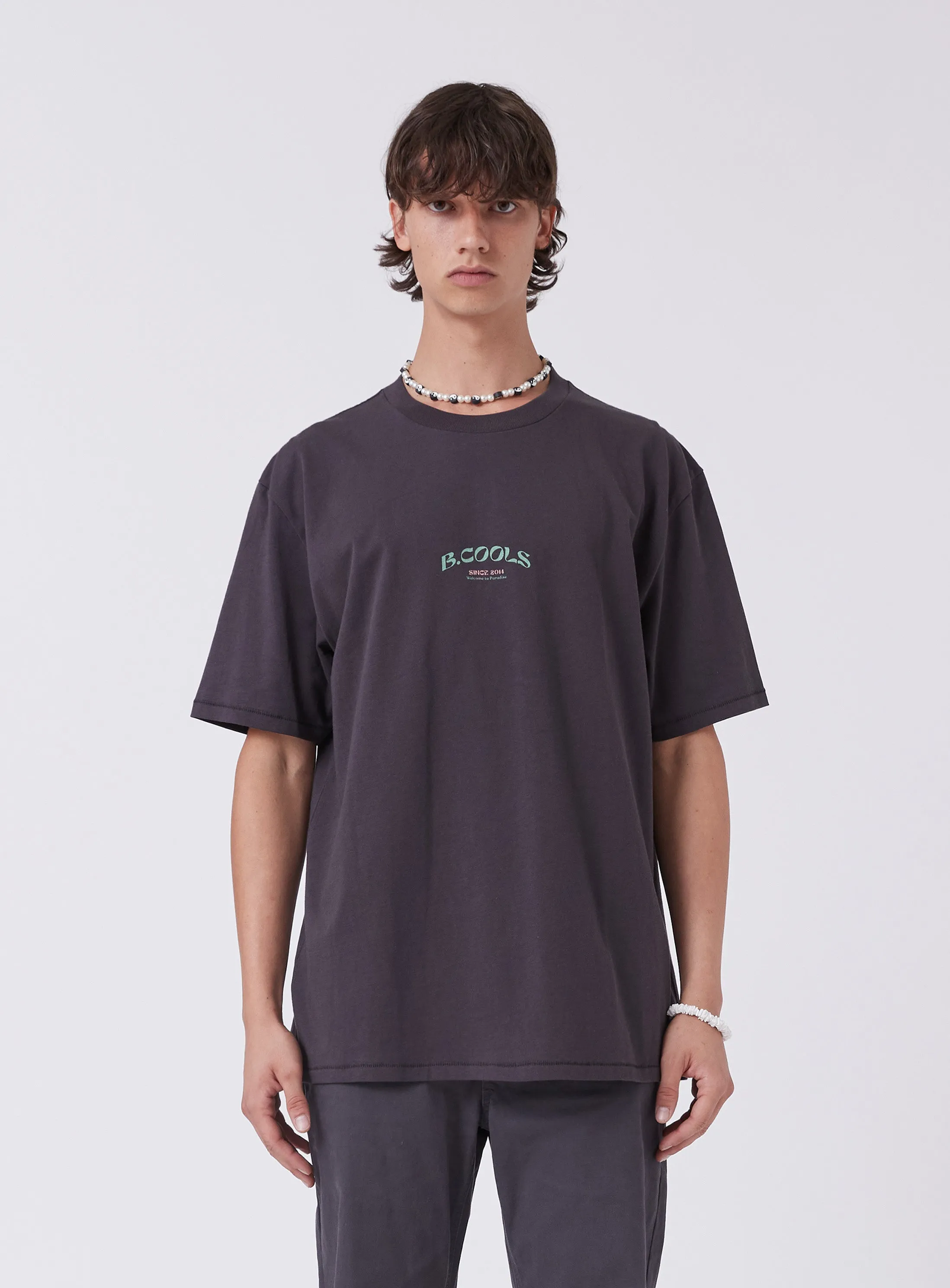 Happy Homie Tee Pigment Black sold by Barney Cools product image thumbnail 2