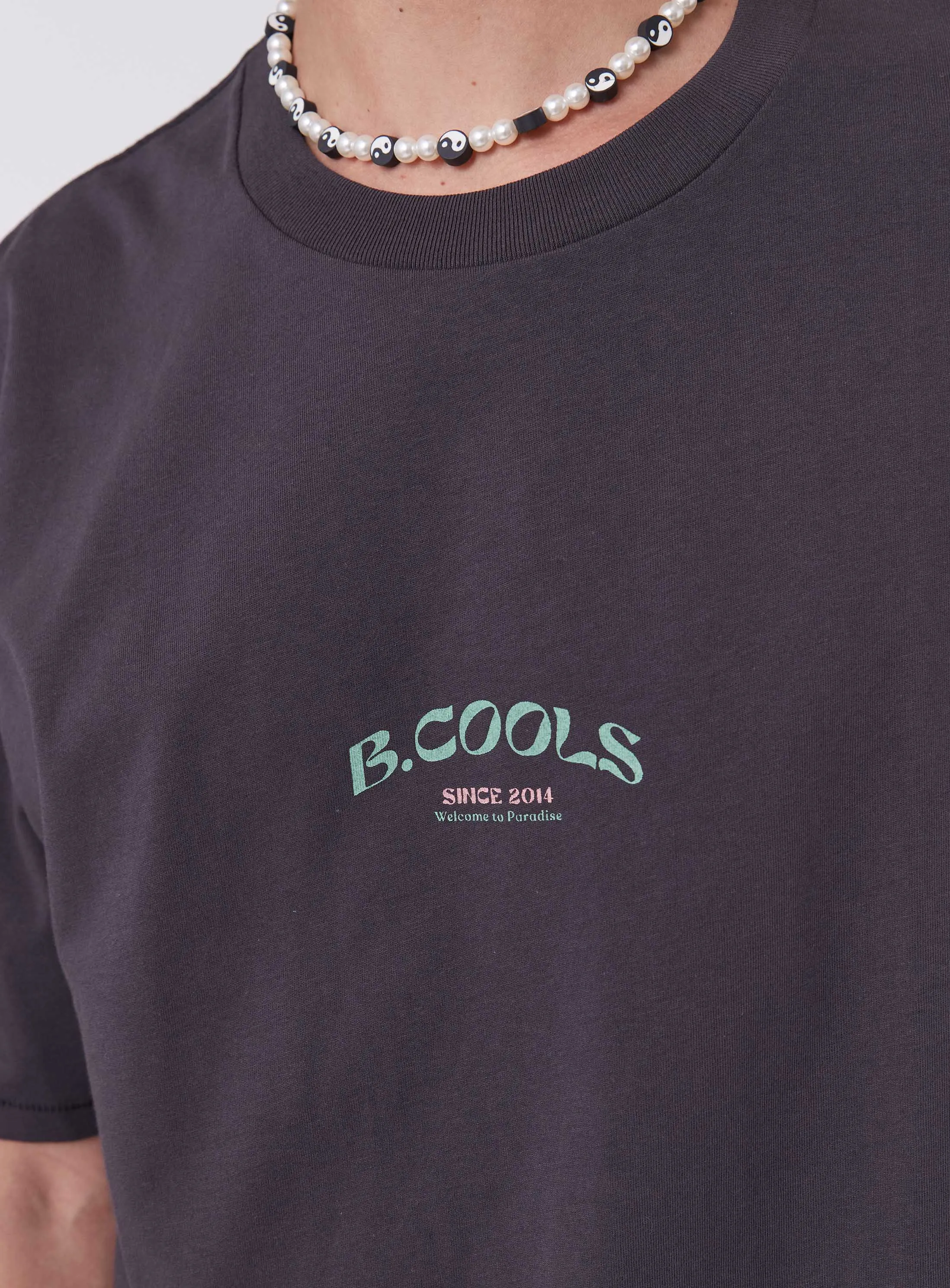 Happy Homie Tee Pigment Black sold by Barney Cools product image thumbnail 3