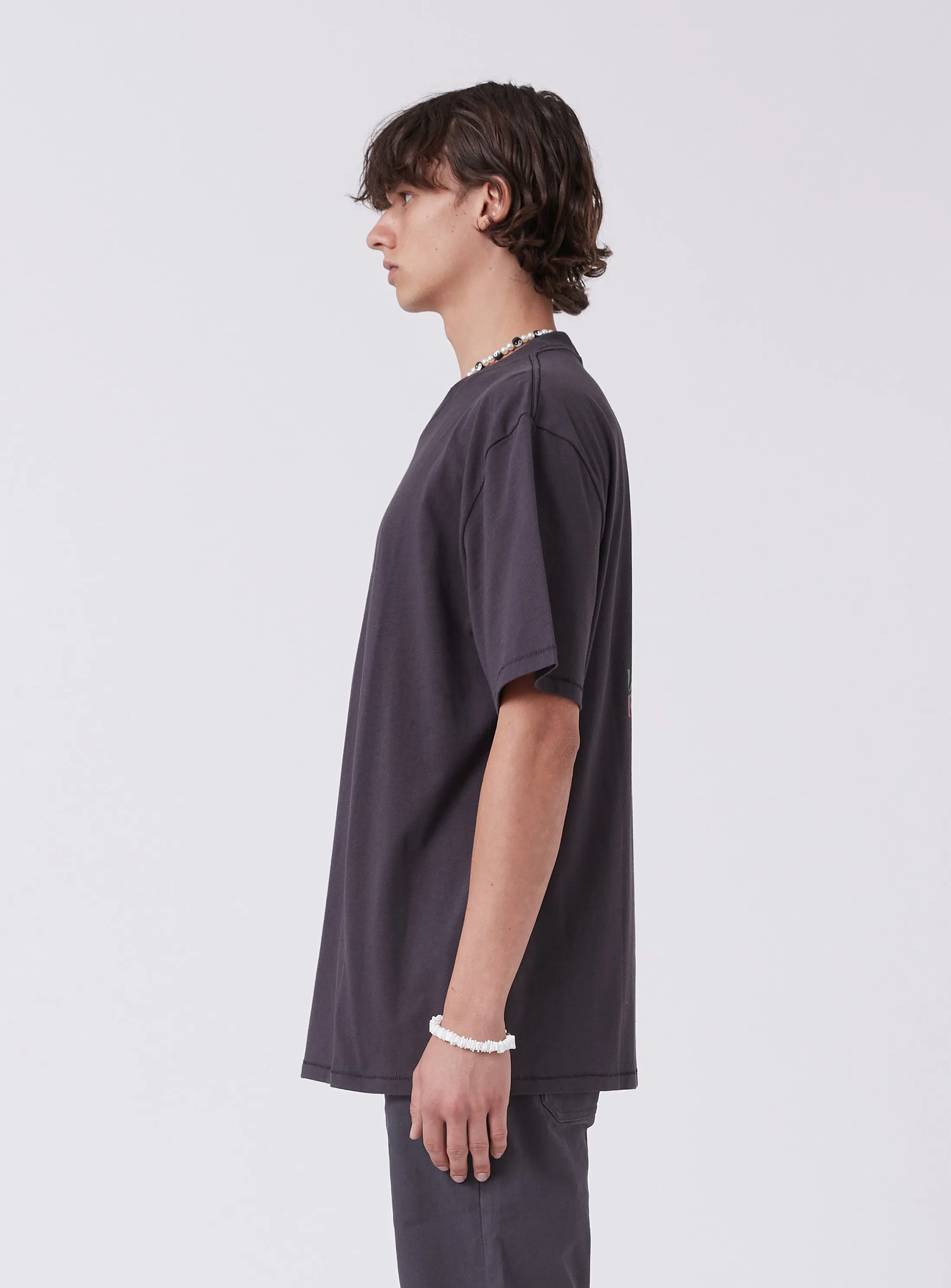 Happy Homie Tee Pigment Black sold by Barney Cools product image thumbnail 5