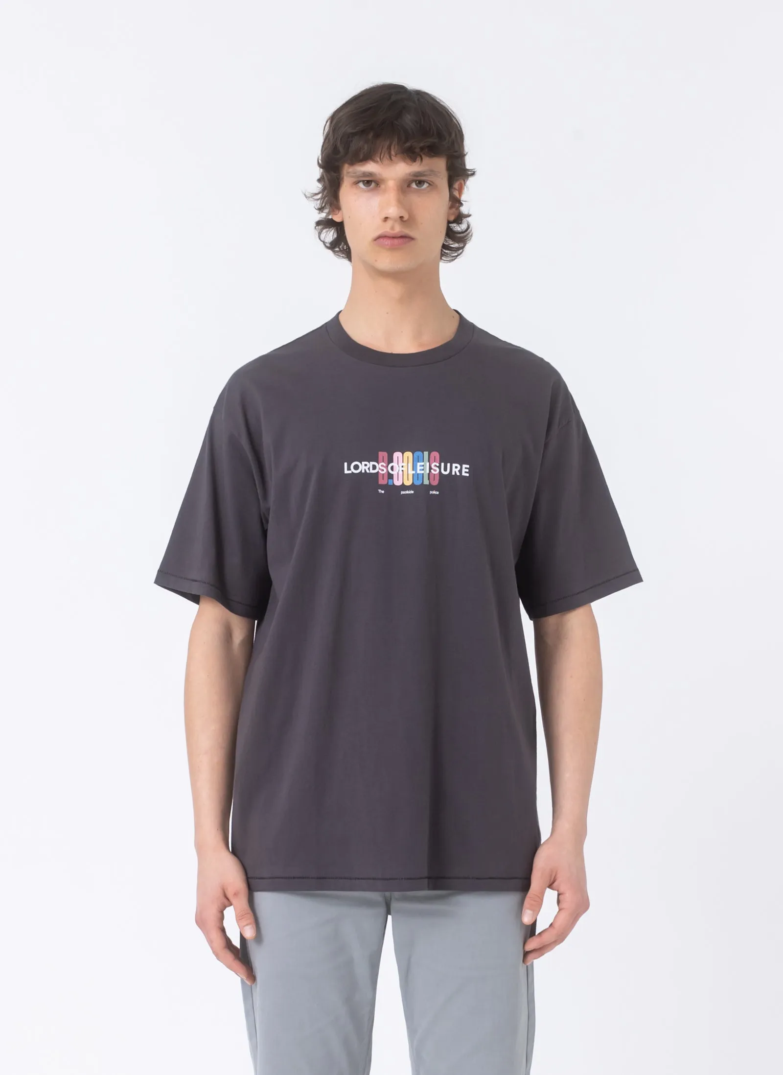 Lord Homie Tee Pigment Black sold by Barney Cools