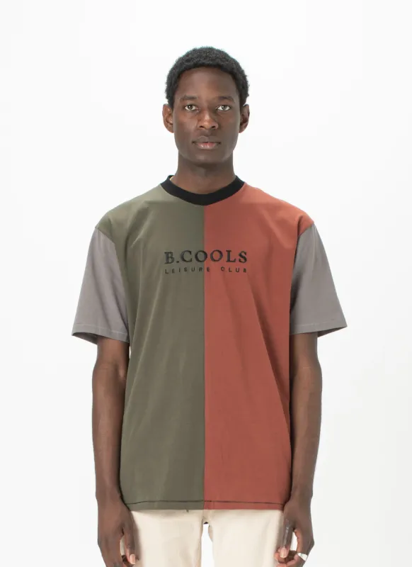 Leisure Club Homie Tee Forest Panel sold by Barney Cools