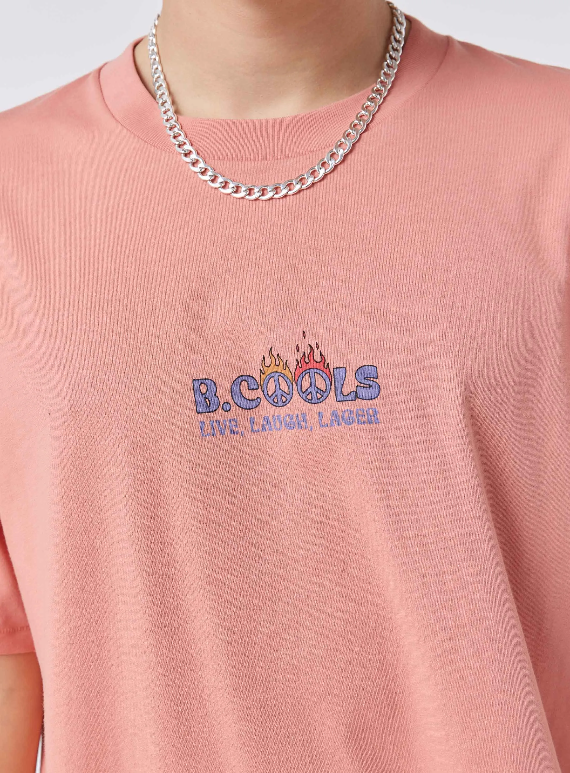 Lager Homie Tee Cayenne sold by Barney Cools product image thumbnail 3