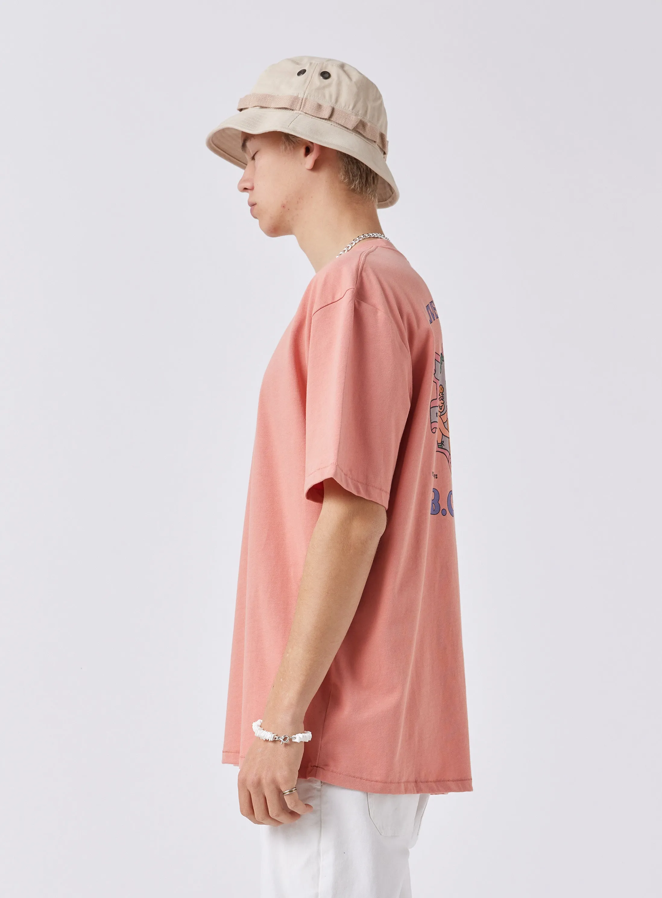 Lager Homie Tee Cayenne sold by Barney Cools product image thumbnail 5