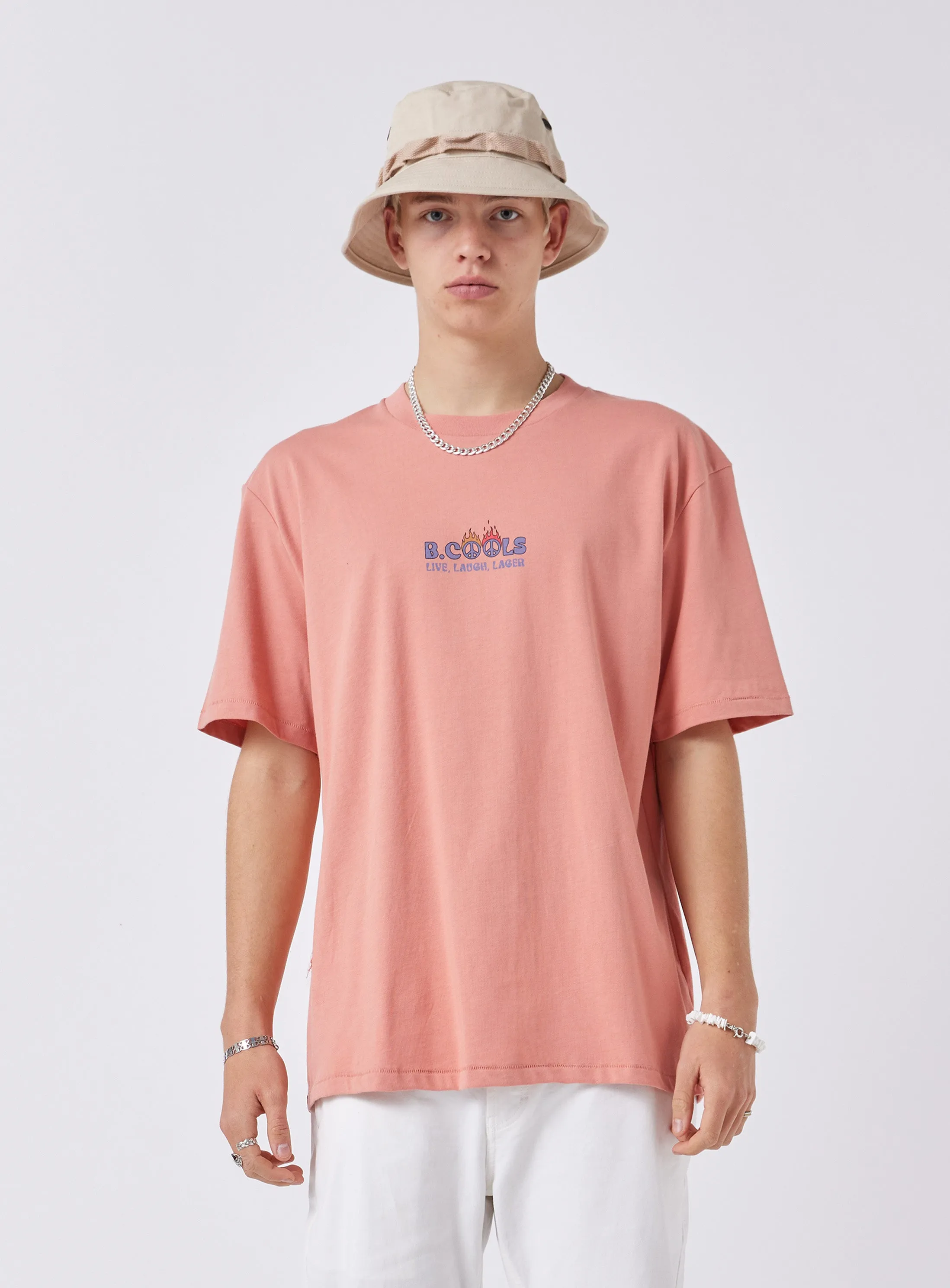 Lager Homie Tee Cayenne sold by Barney Cools product image thumbnail 2