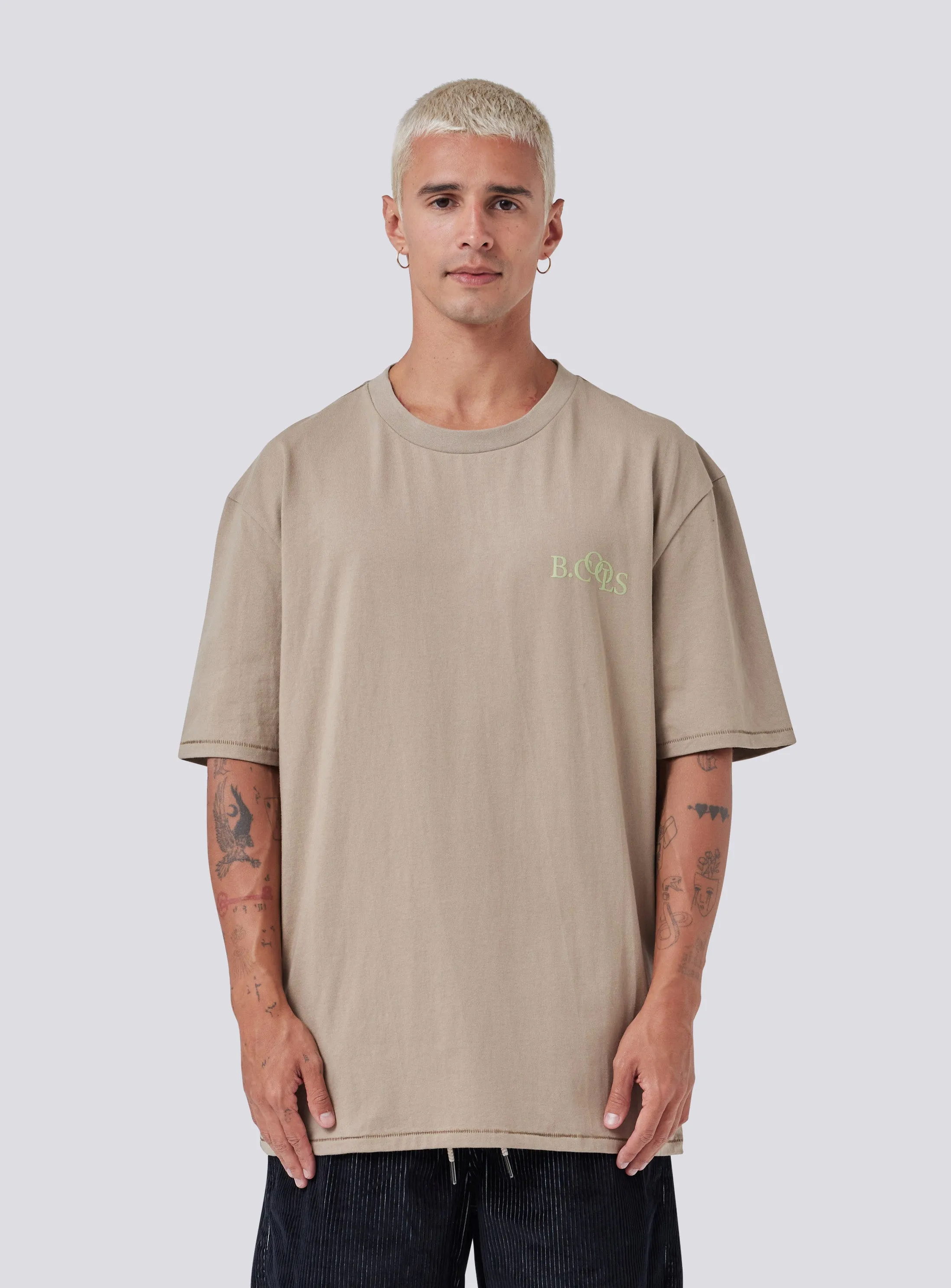 Tangle Homie Tee Pewter sold by Barney Cools product image thumbnail 4