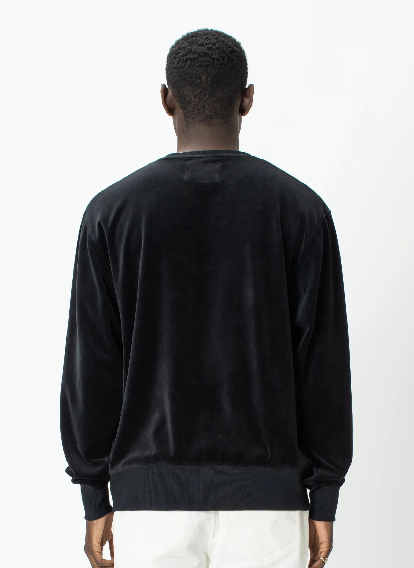 Badge Crew Black Velour sold by Barney Cools product image thumbnail 5