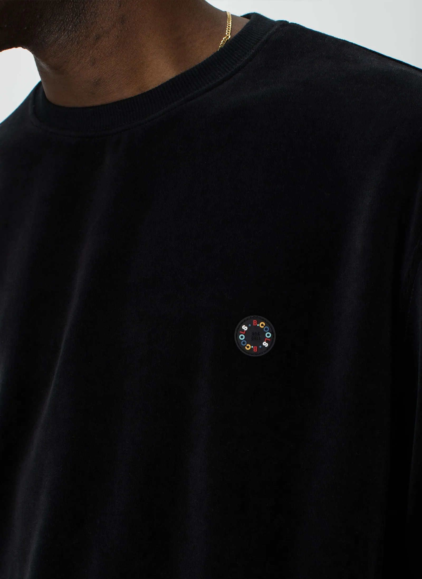 Badge Crew Black Velour sold by Barney Cools product image thumbnail 2