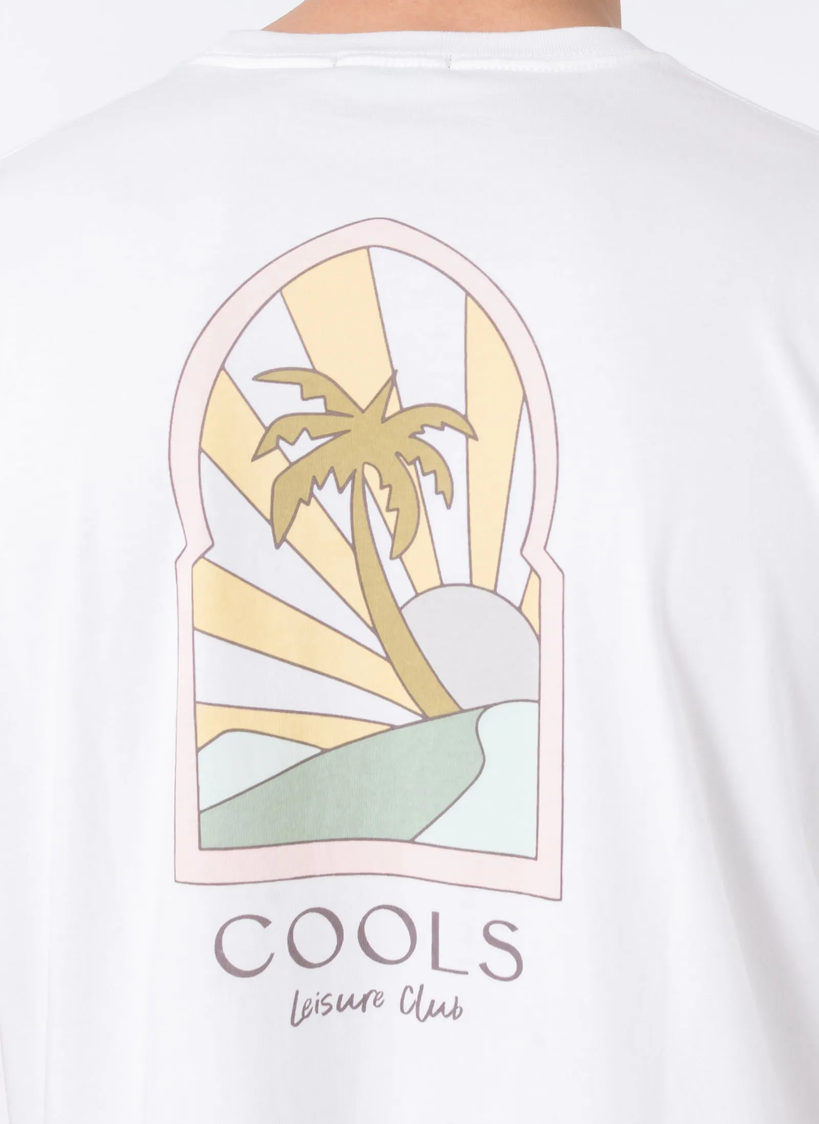 Palm Tee White sold by Barney Cools product image thumbnail 2