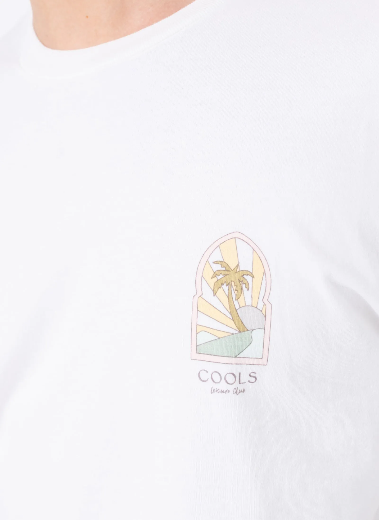Palm Tee White sold by Barney Cools product image thumbnail 3