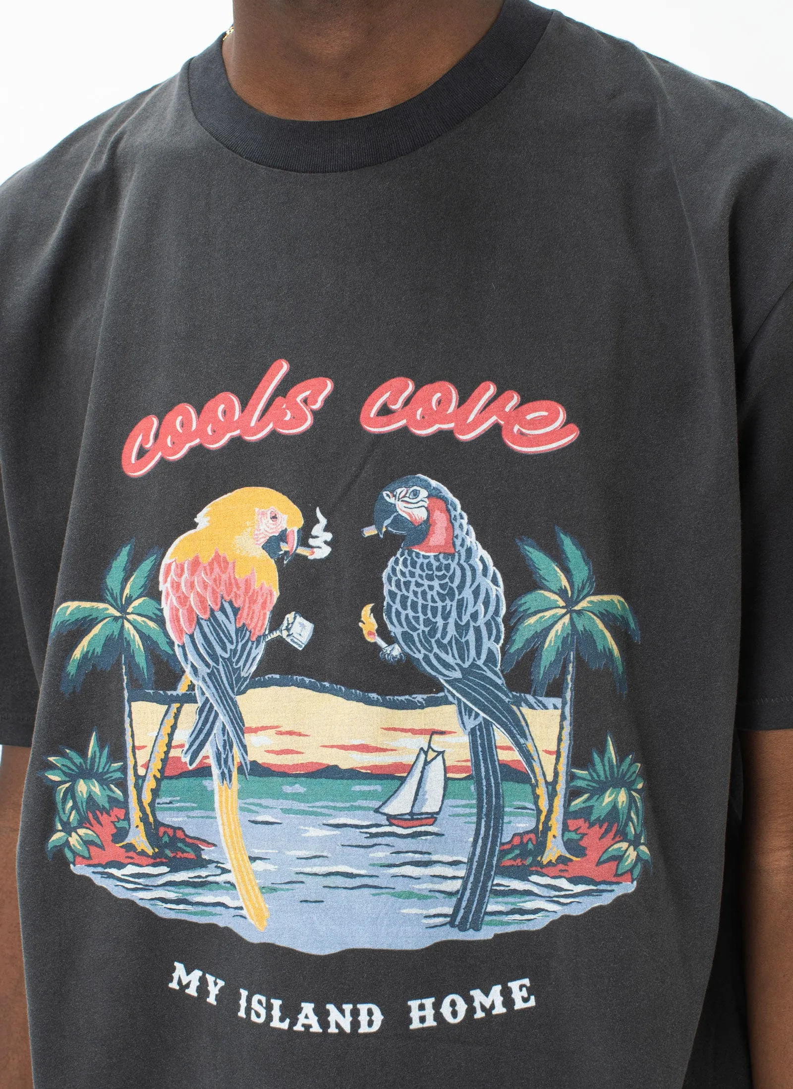 Cools Cove Homie Tee Pigment Black sold by Barney Cools product image thumbnail 2