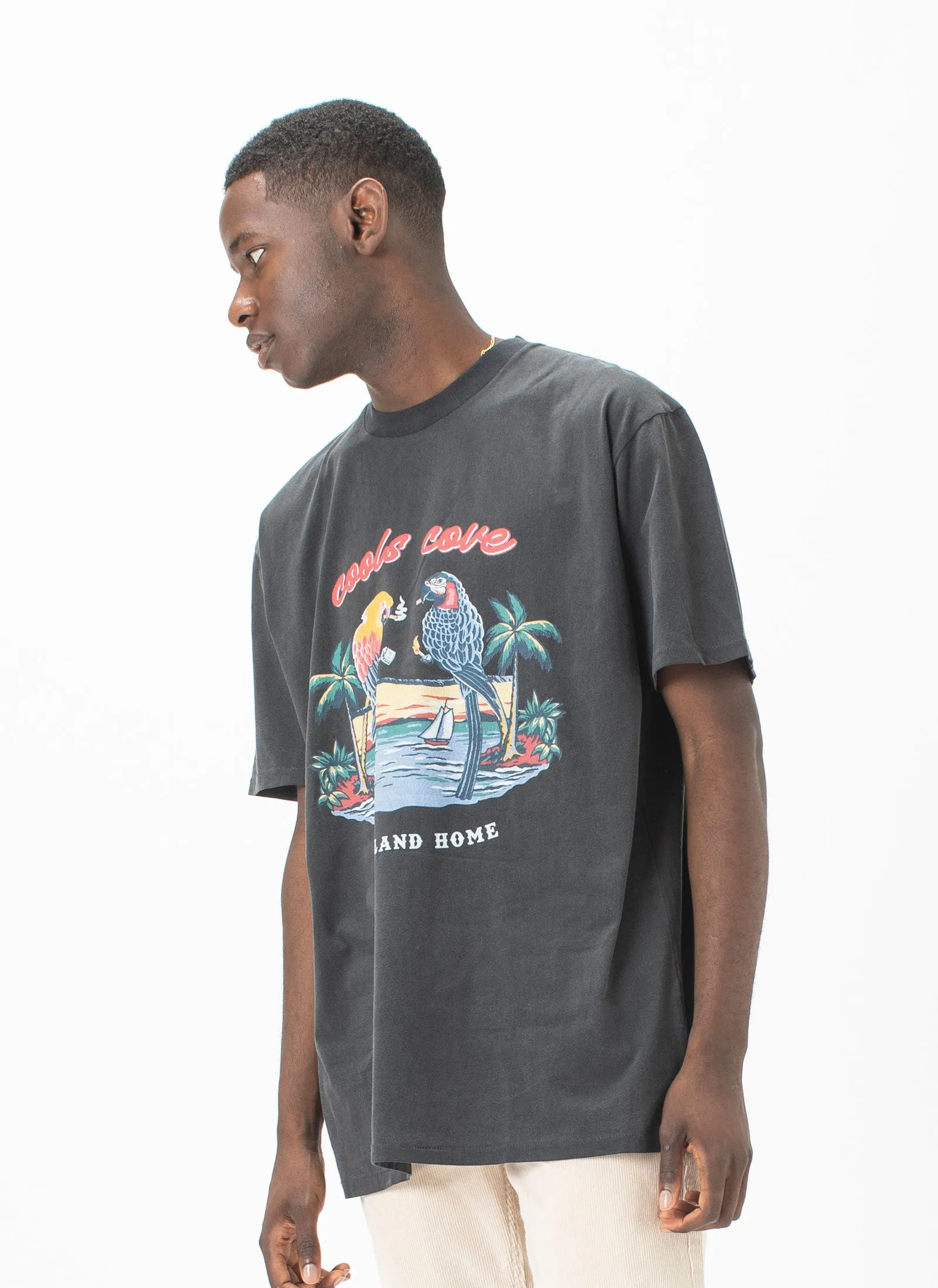 Cools Cove Homie Tee Pigment Black sold by Barney Cools product image thumbnail 3