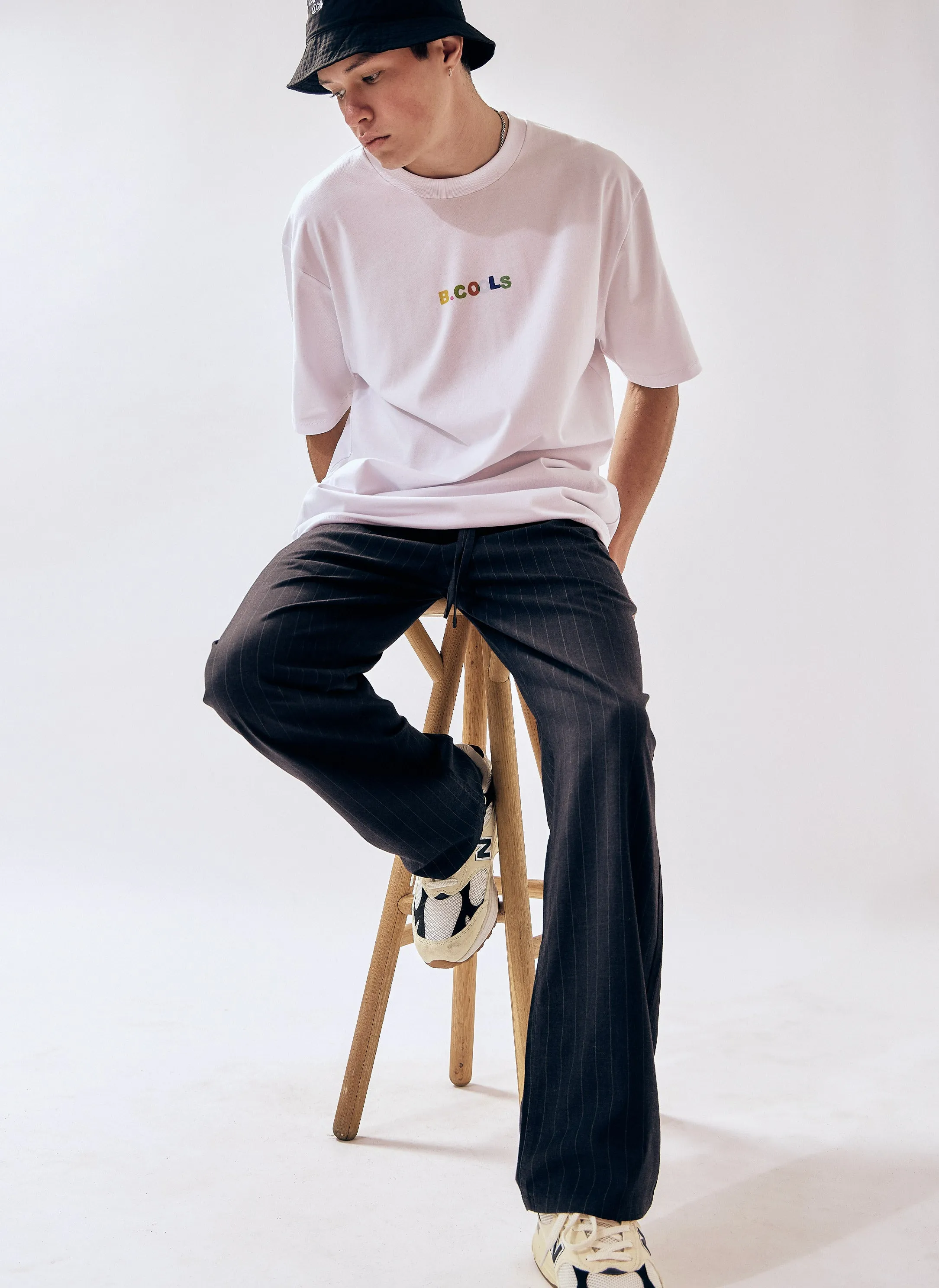 Suit Pant Charcoal Stripe sold by Barney Cools product image thumbnail 4