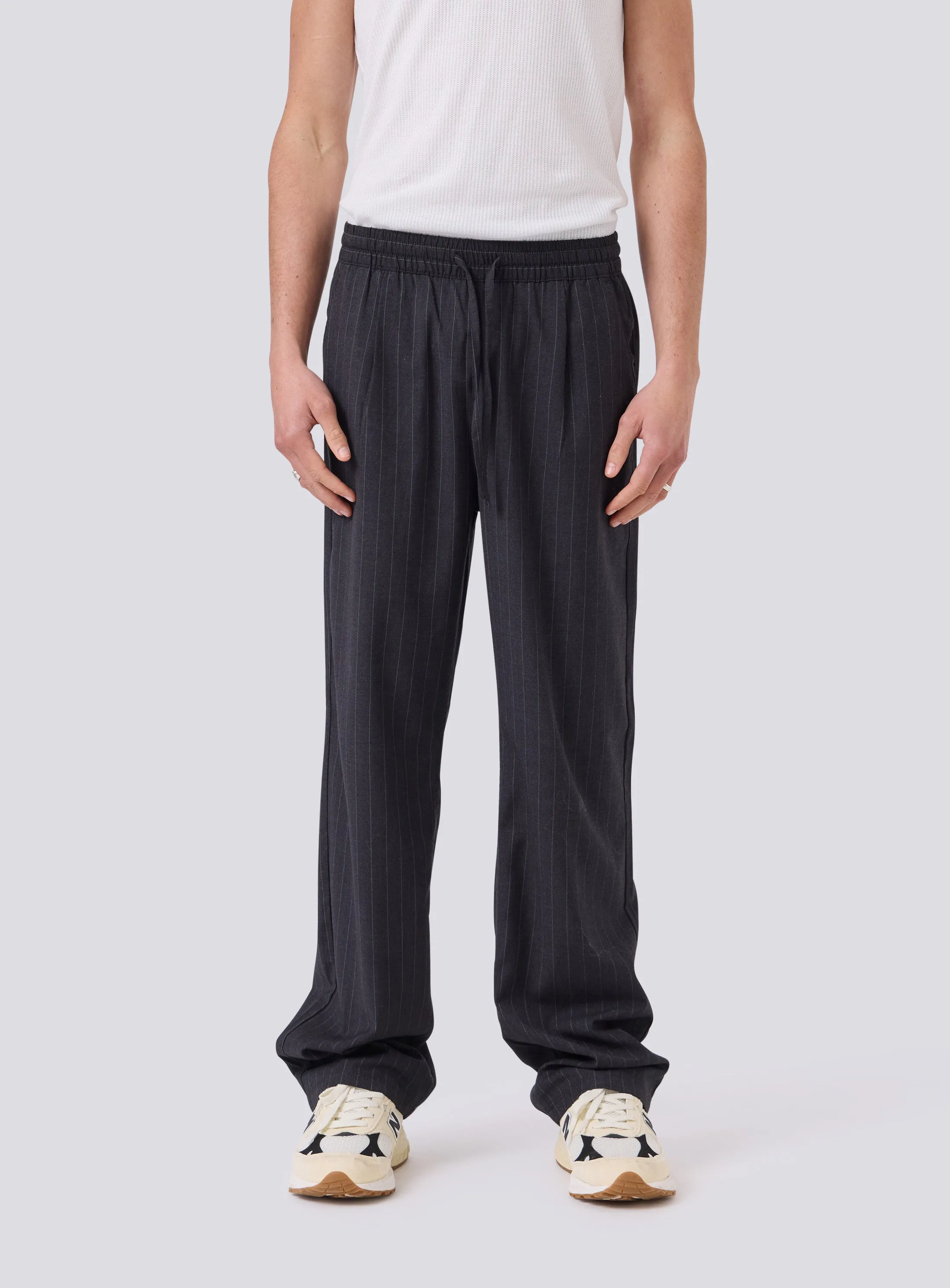 Suit Pant Charcoal Stripe sold by Barney Cools