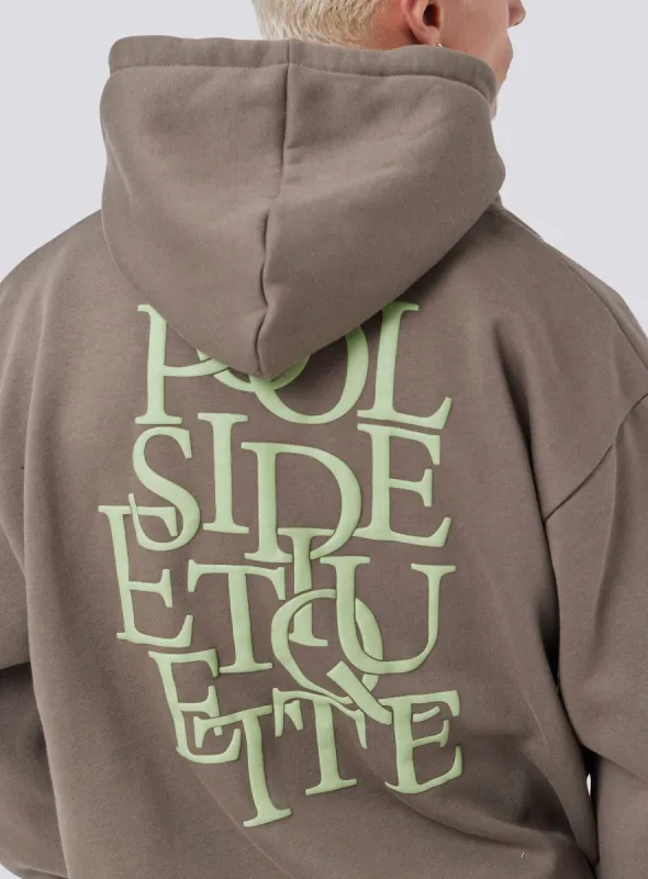 Tangle Hood Olive sold by Barney Cools