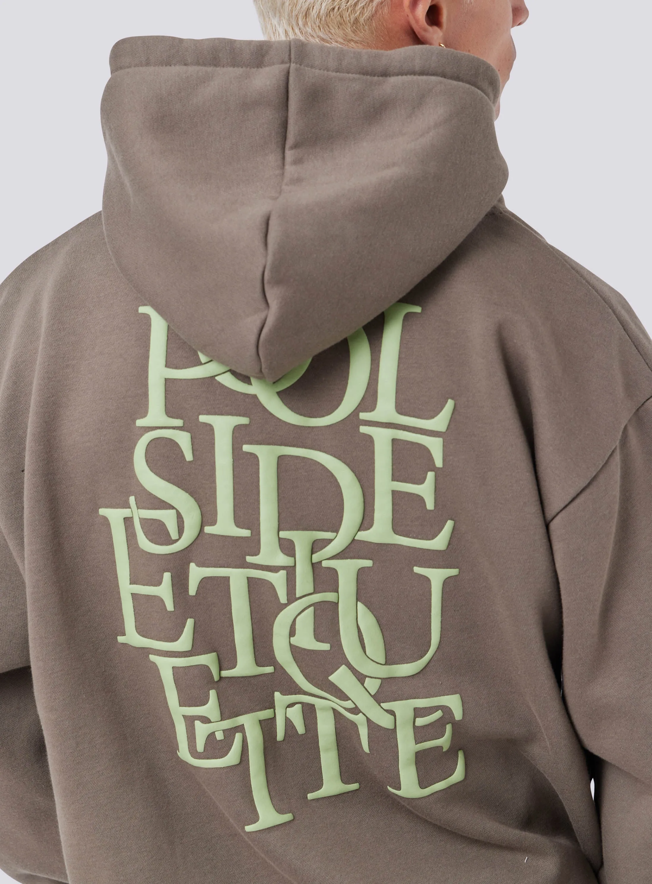 Tangle Hood Olive sold by Barney Cools