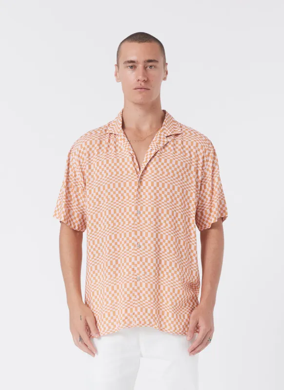 Holiday Shirt Amber Checker 2.0 sold by Barney Cools