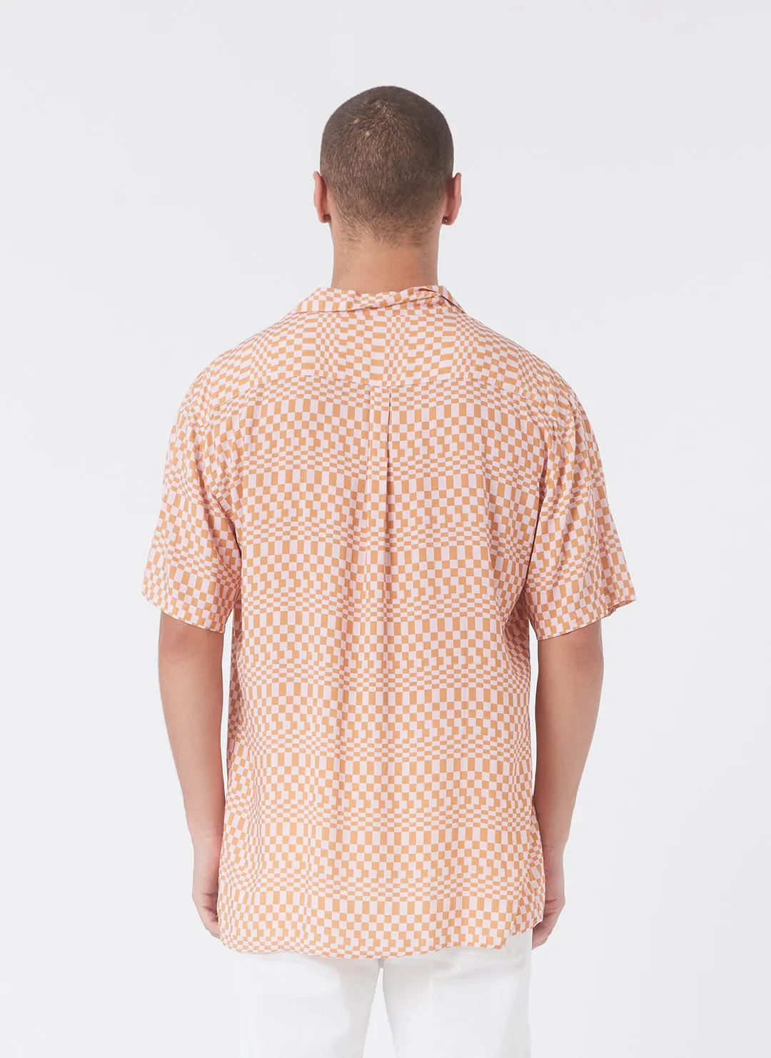 Holiday Shirt Amber Checker 2.0 sold by Barney Cools product image thumbnail 5