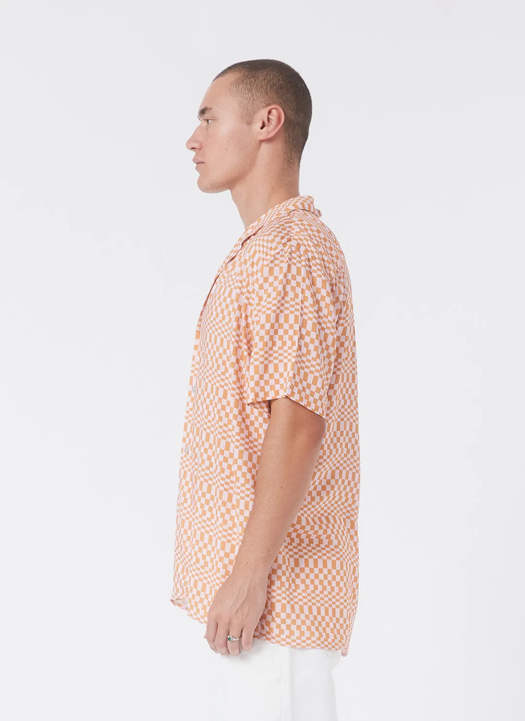 Holiday Shirt Amber Checker 2.0 sold by Barney Cools product image thumbnail 4