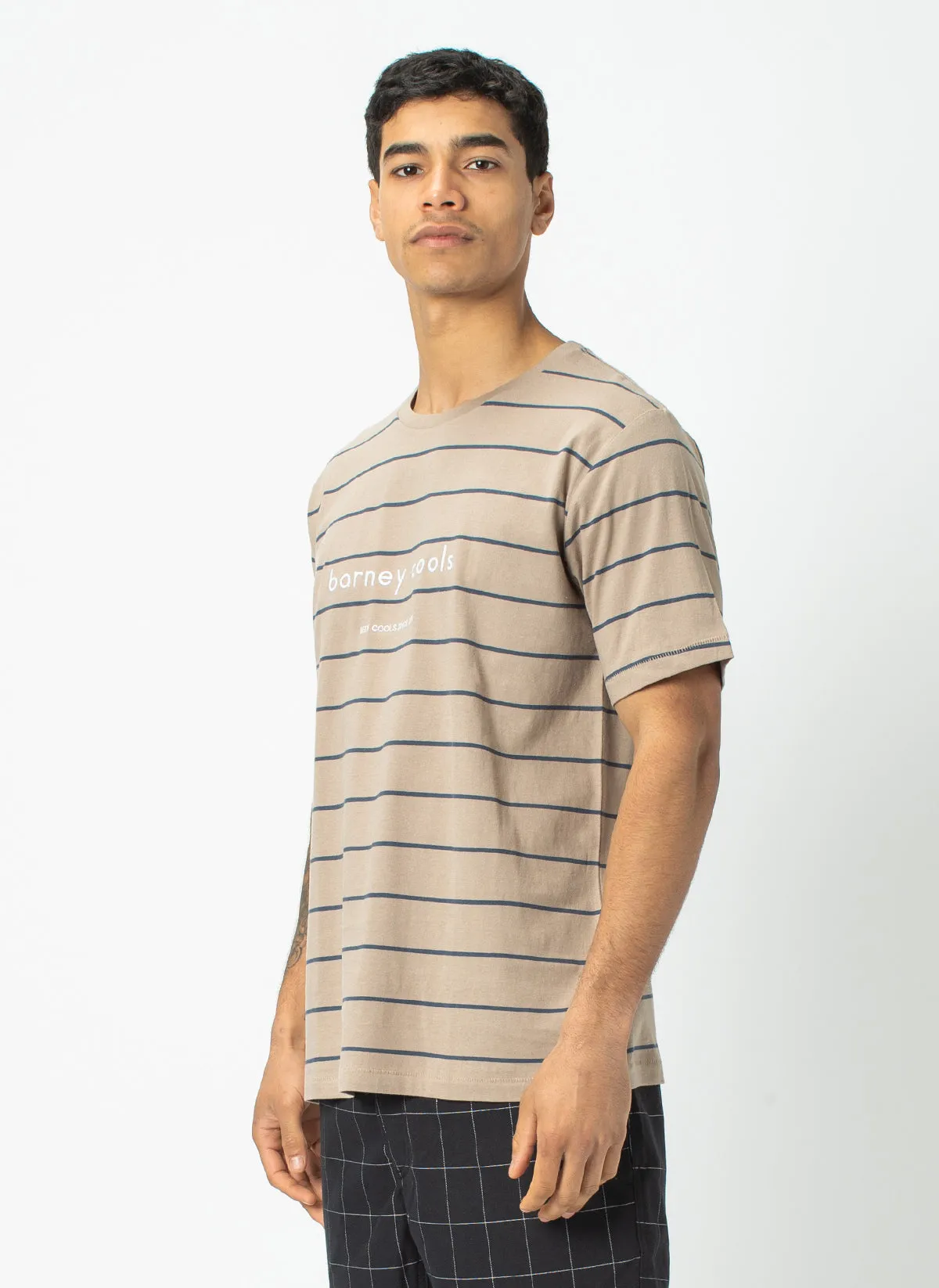 Barney Cools Tee Beige Stripe sold by Barney Cools product image thumbnail 5