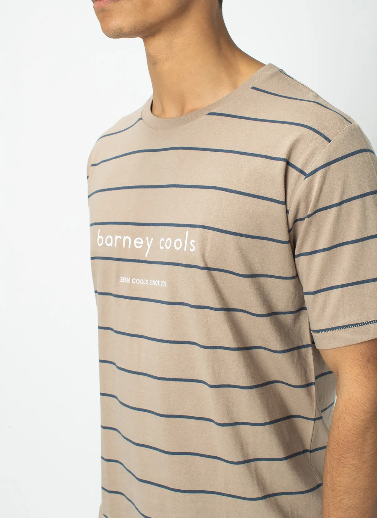 Barney Cools Tee Beige Stripe sold by Barney Cools product image thumbnail 2