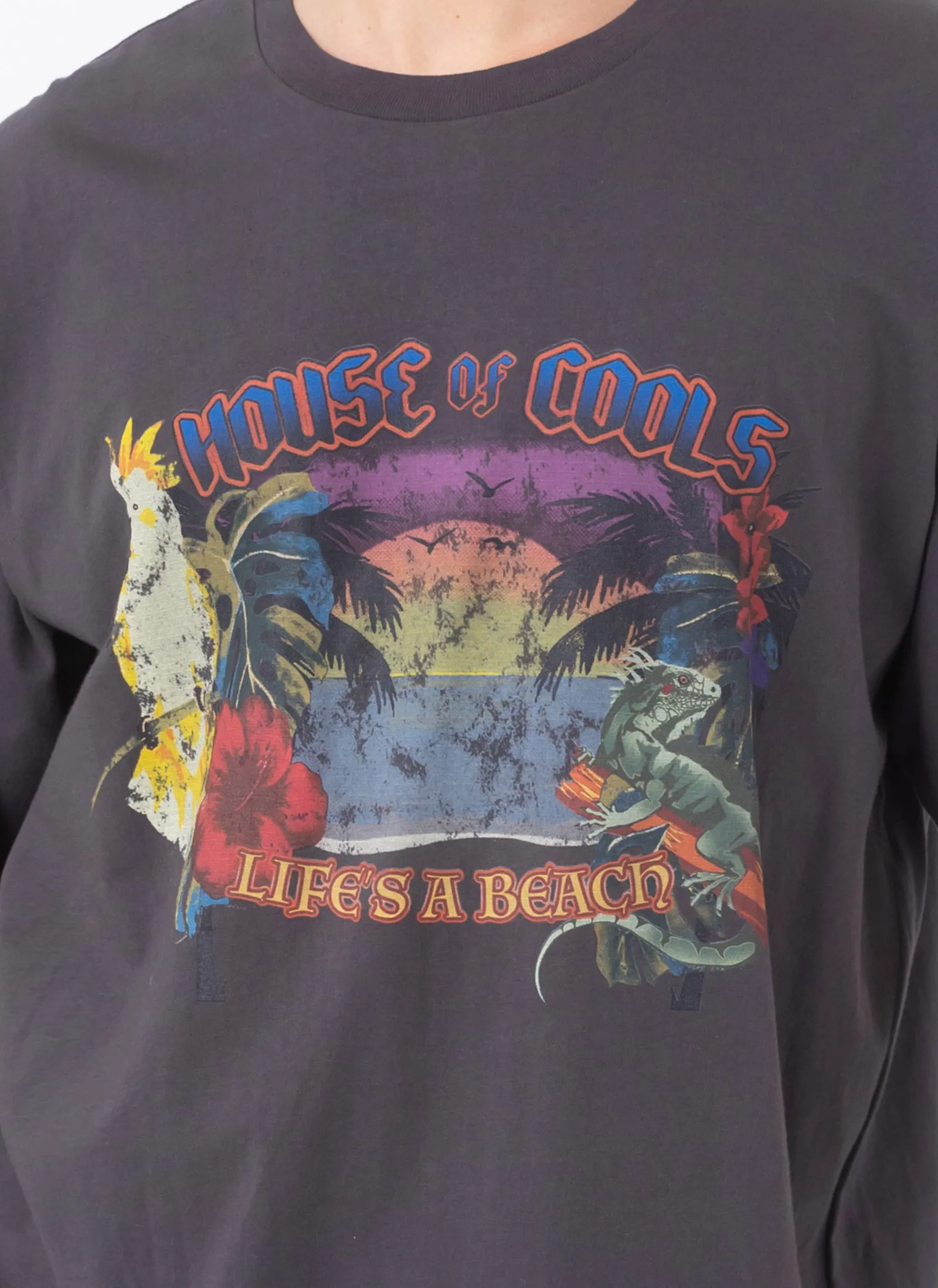 Bermuda Homie Tee Pigment Black sold by Barney Cools product image thumbnail 2