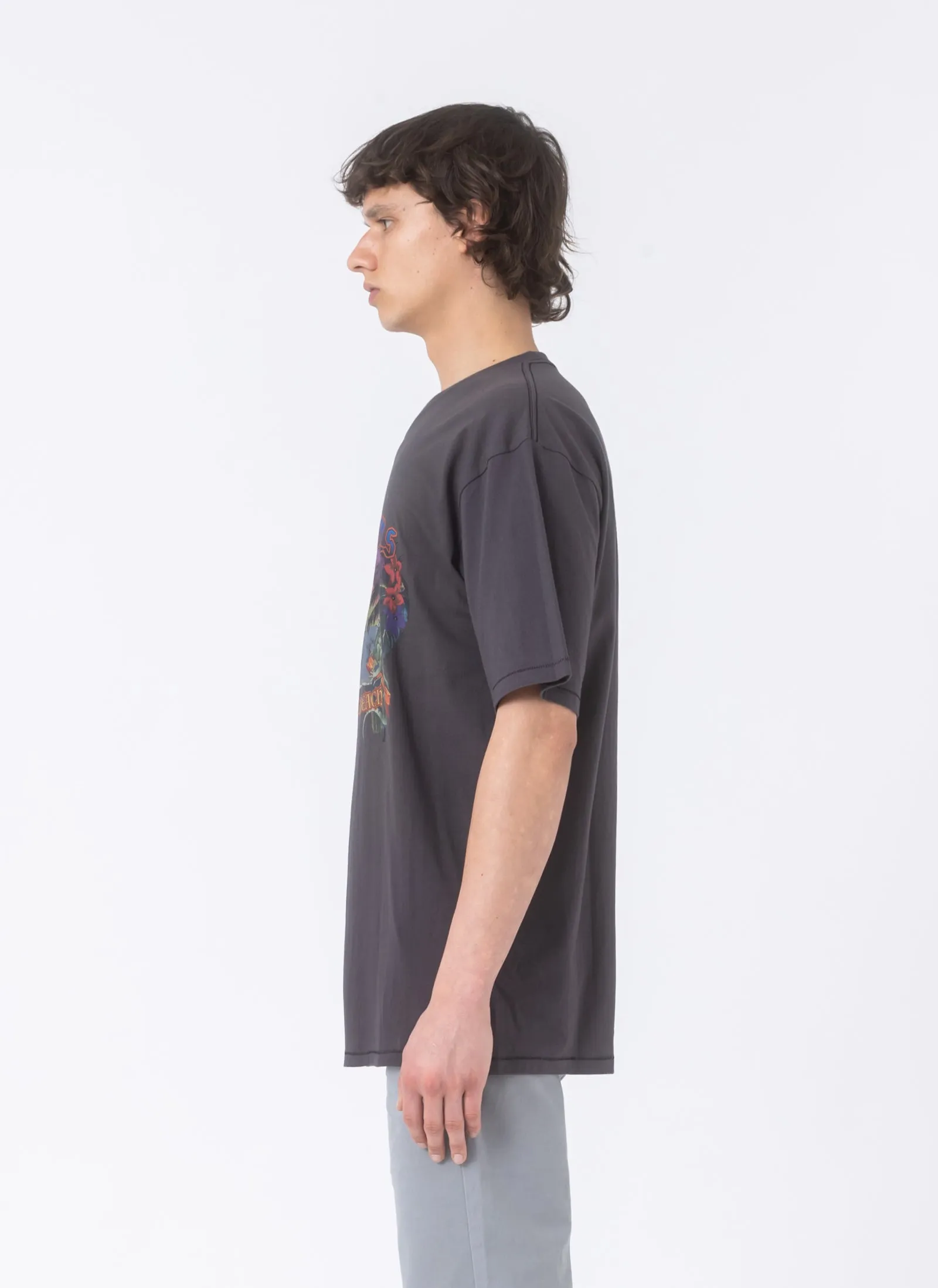 Bermuda Homie Tee Pigment Black sold by Barney Cools product image thumbnail 4