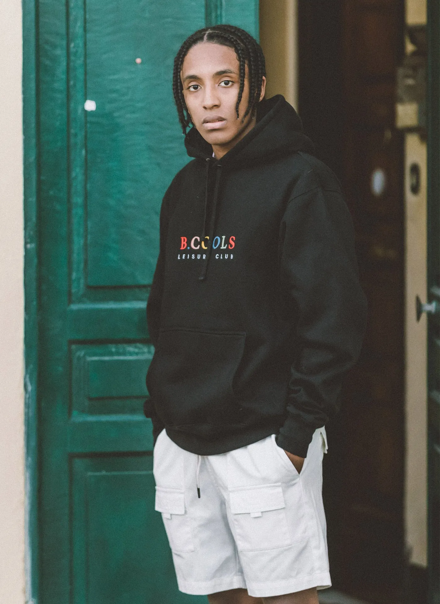 Leisure Club Hood Black sold by Barney Cools product image thumbnail 2