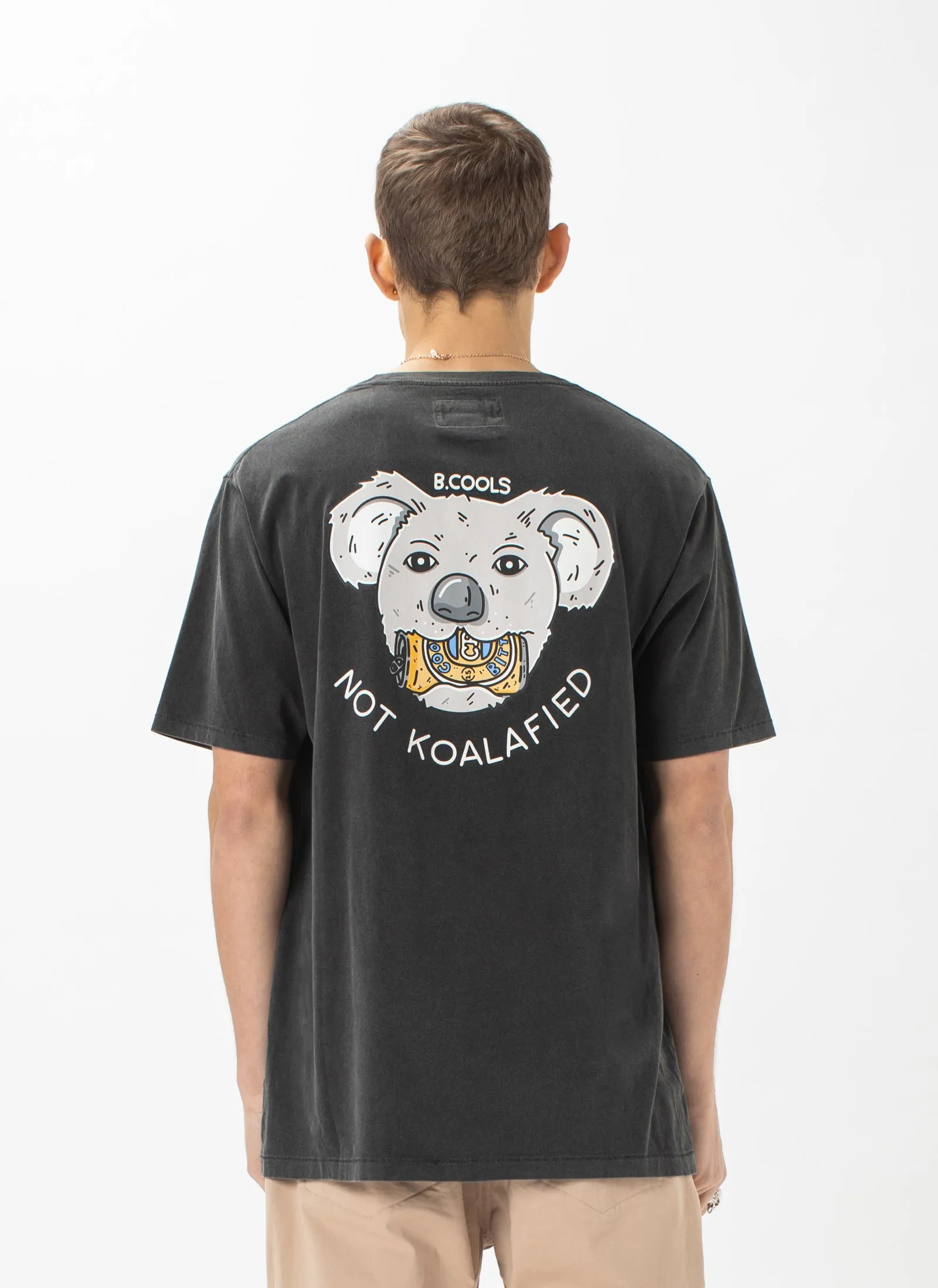 Koalafied Tee Black sold by Barney Cools product image thumbnail 5