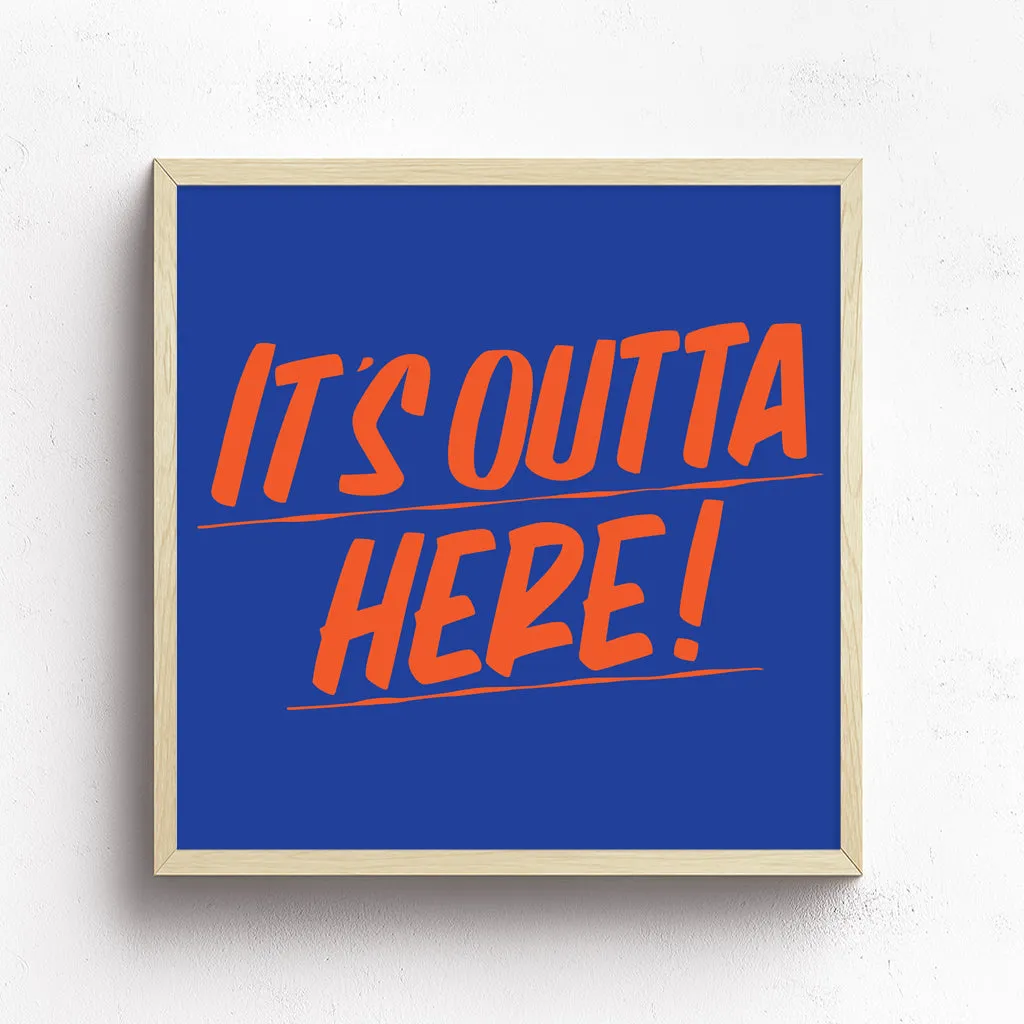 IT'S OUTTA HERE sold by Baron Von Fancy product image thumbnail 3