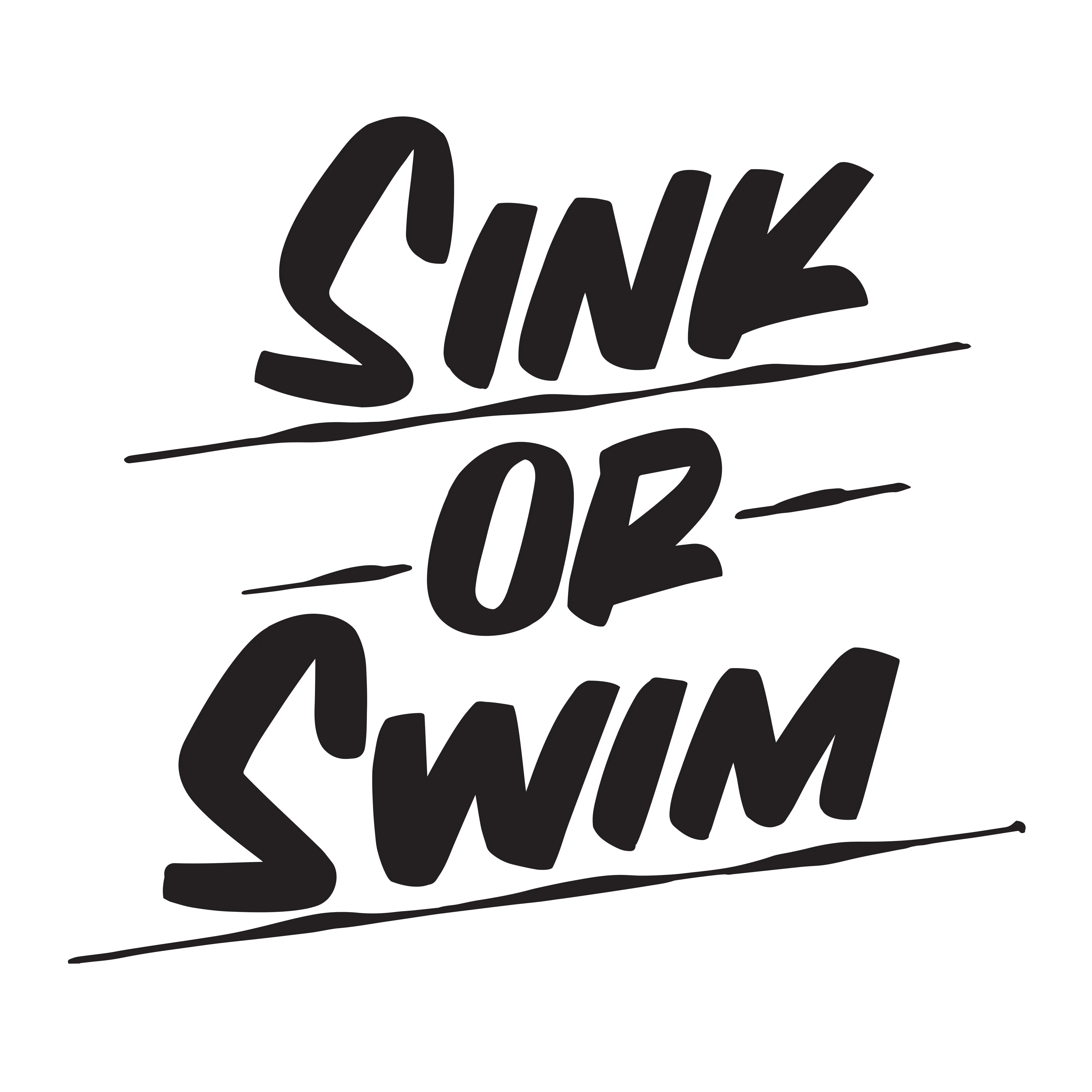 SINK OR SWIM sold by Baron Von Fancy